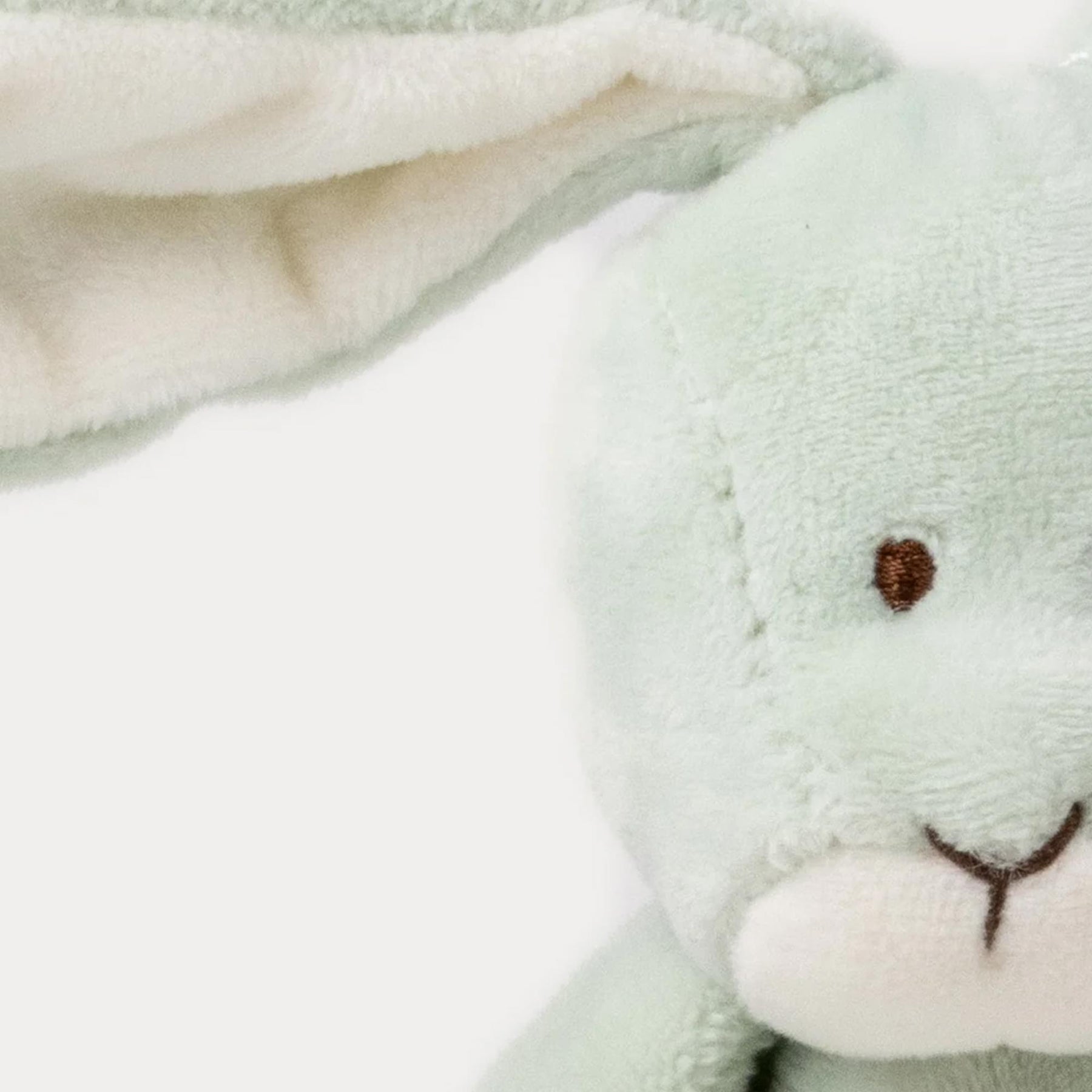 Teddykompaniet Plush Baby Blanket | Sage Bunny