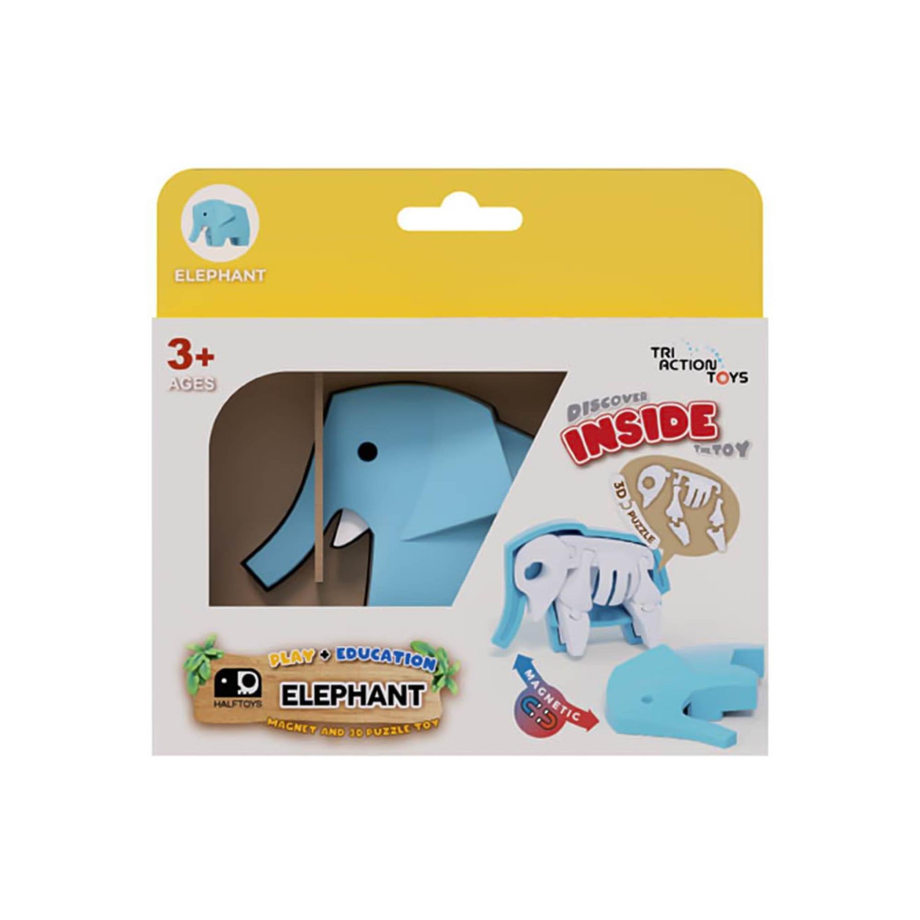Animal Elephant Magnetic Puzzle Toy