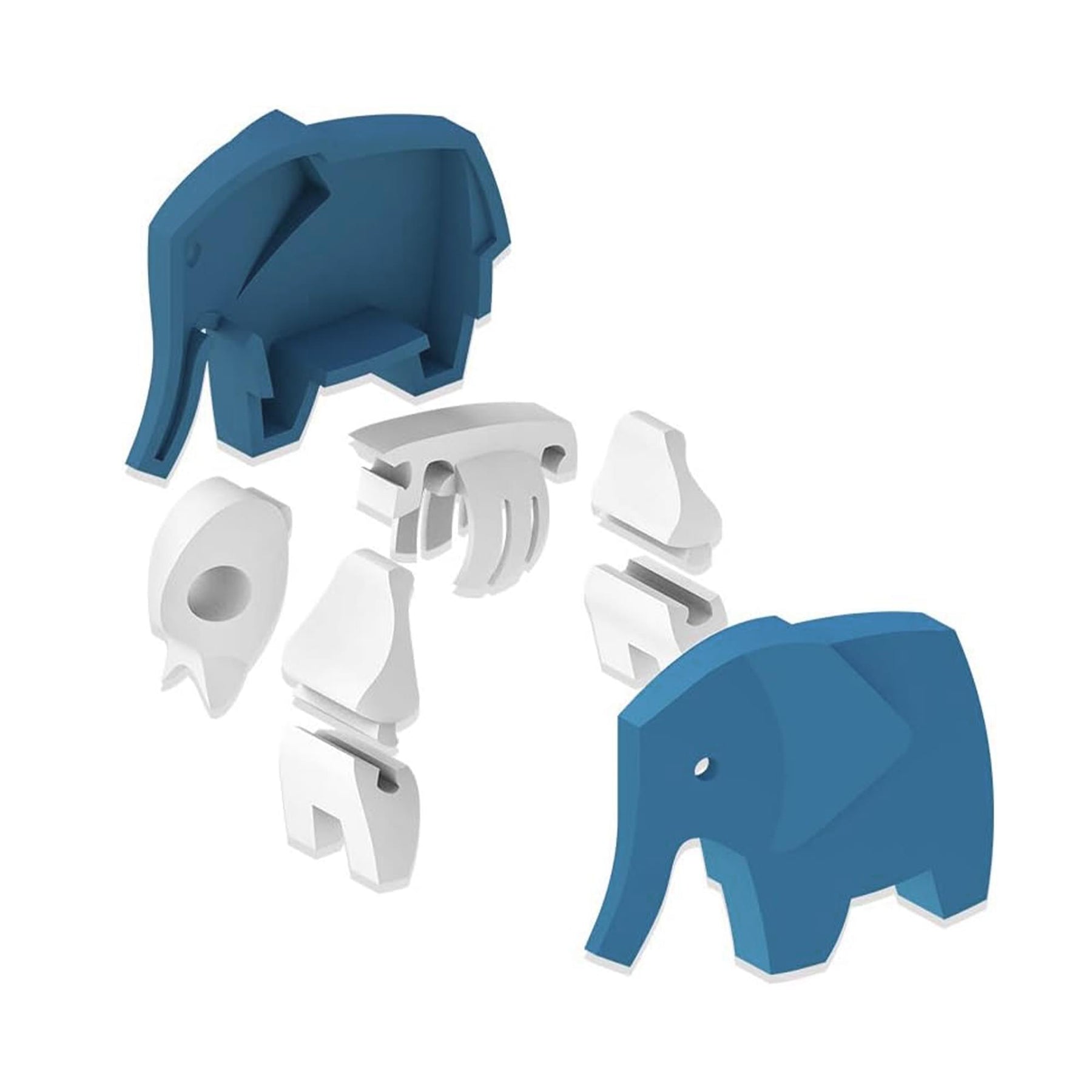 Animal Elephant Magnetic Puzzle Toy
