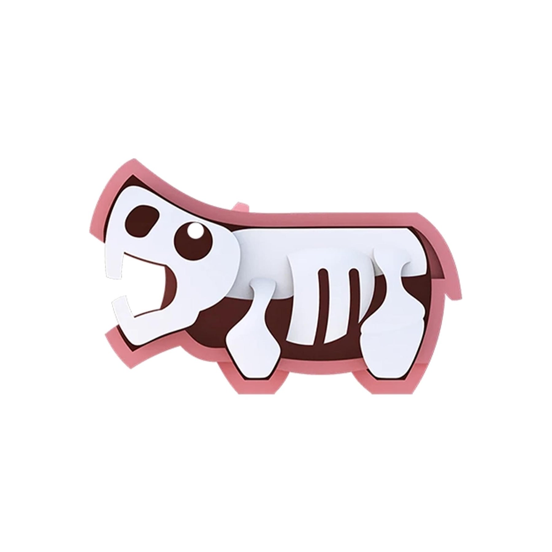 Animal Hippo Magnetic Puzzle Toy