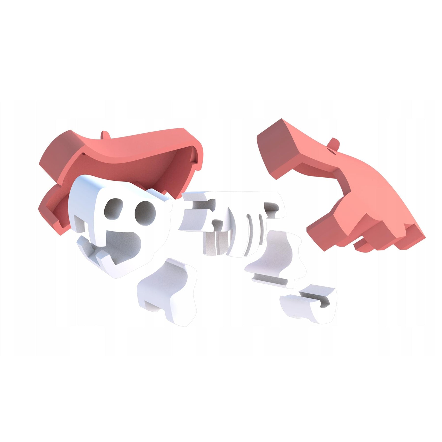 Animal Hippo Magnetic Puzzle Toy