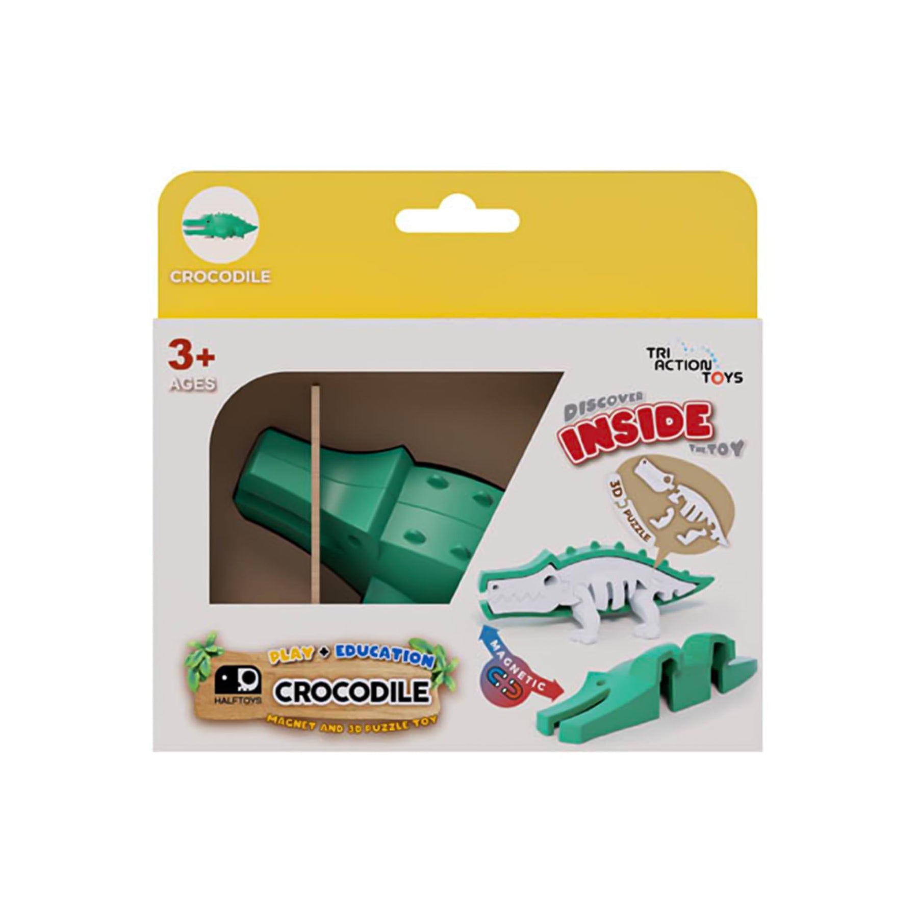 Animal Crocodile Magnetic Puzzle Toy