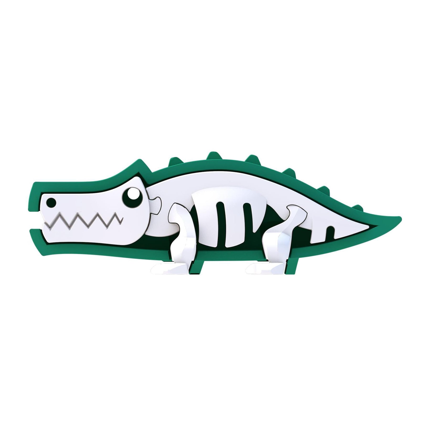 Animal Crocodile Magnetic Puzzle Toy