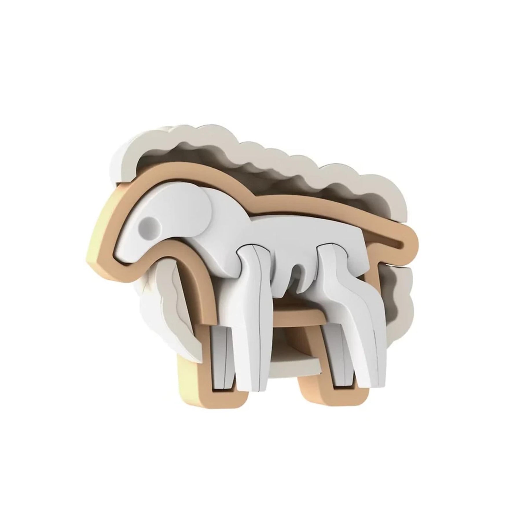 Animal Sheep Magnetic Puzzle Toy