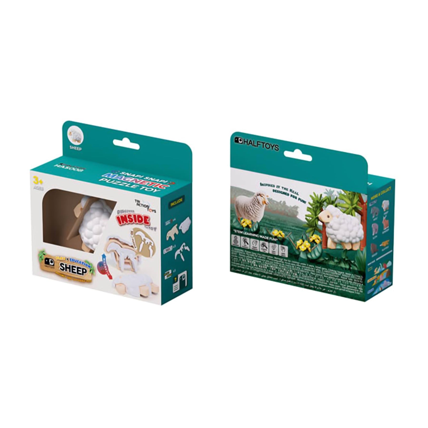 Animal Sheep Magnetic Puzzle Toy