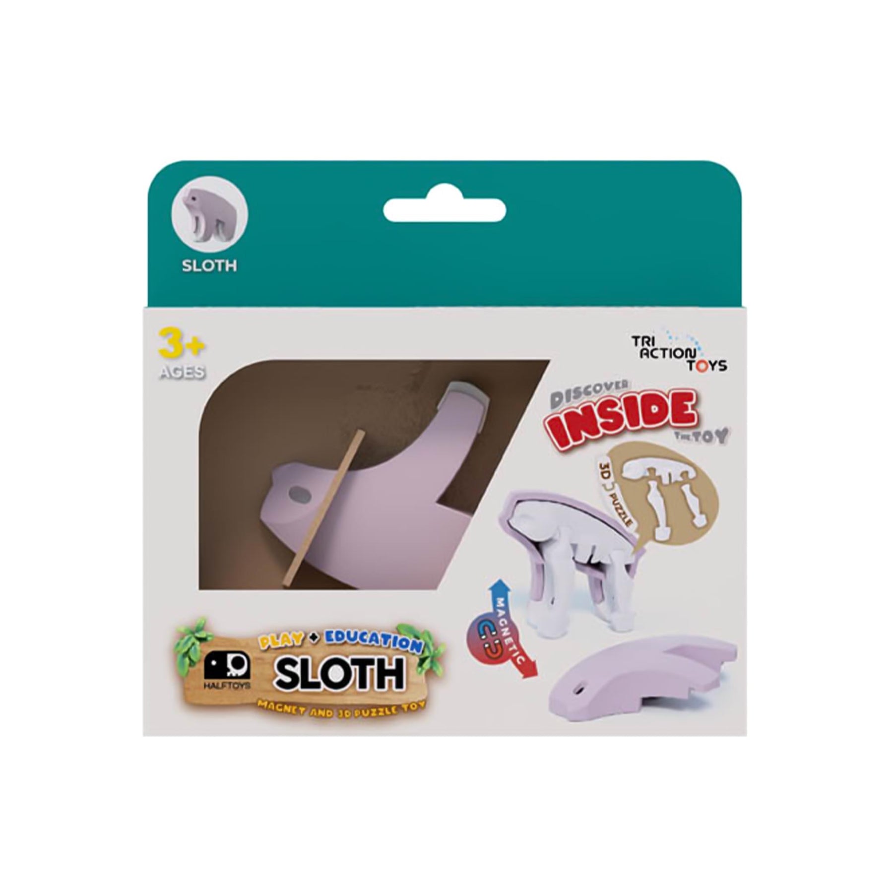 Animal Sloth Magnetic Puzzle Toy