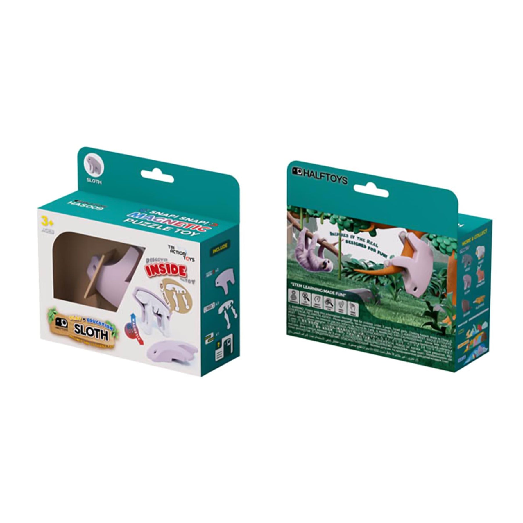 Animal Sloth Magnetic Puzzle Toy
