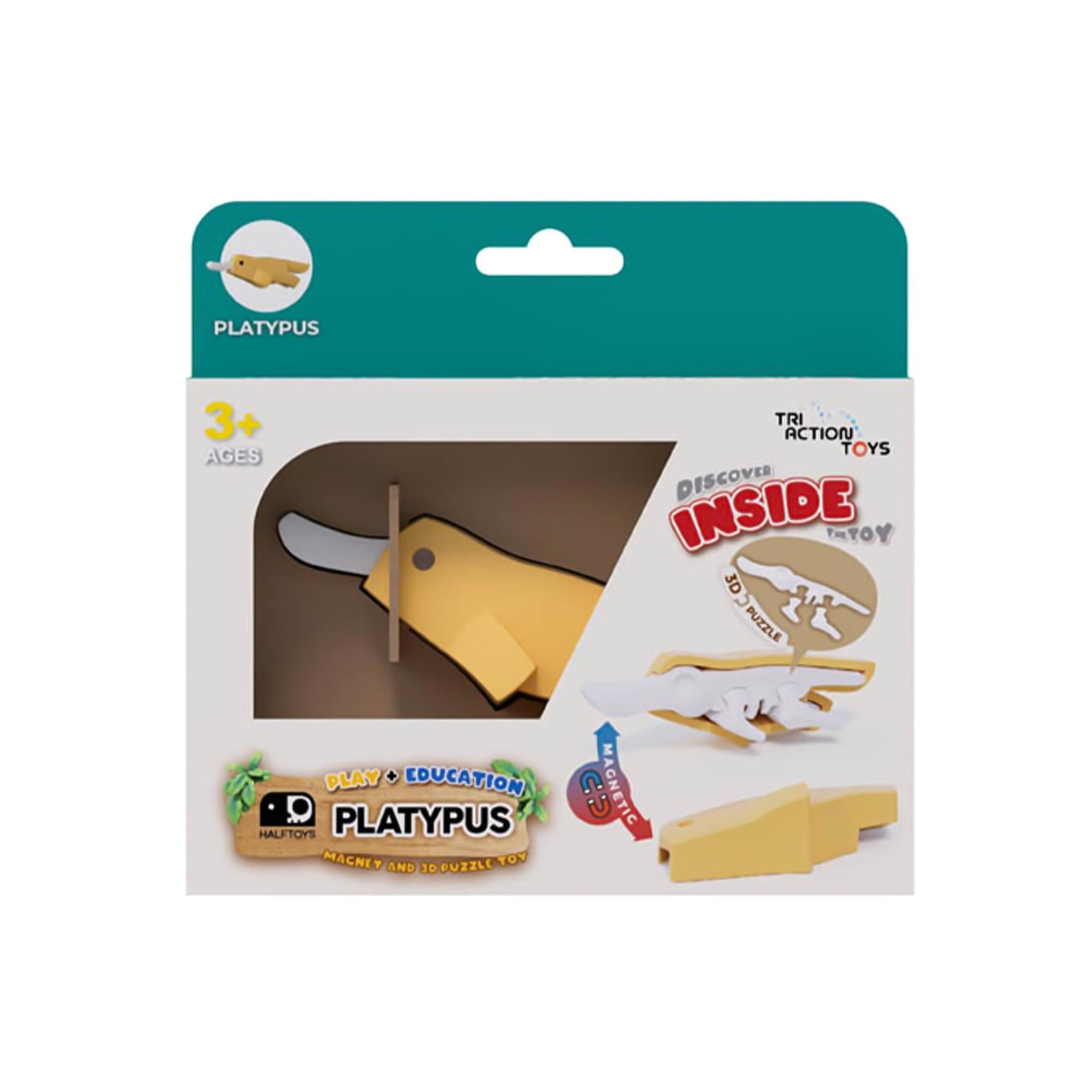 Animal Platypus Magnetic Puzzle Toy