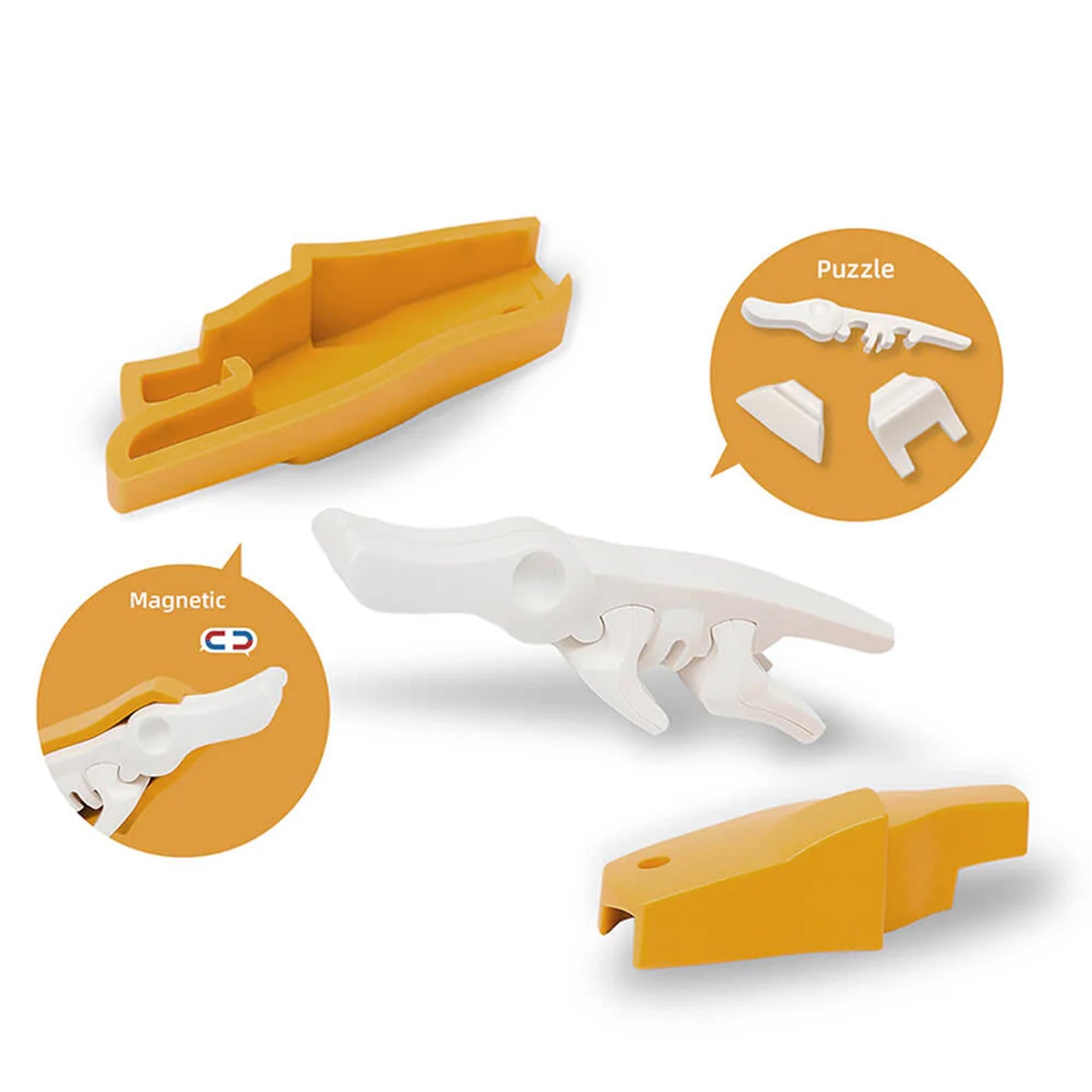 Animal Platypus Magnetic Puzzle Toy