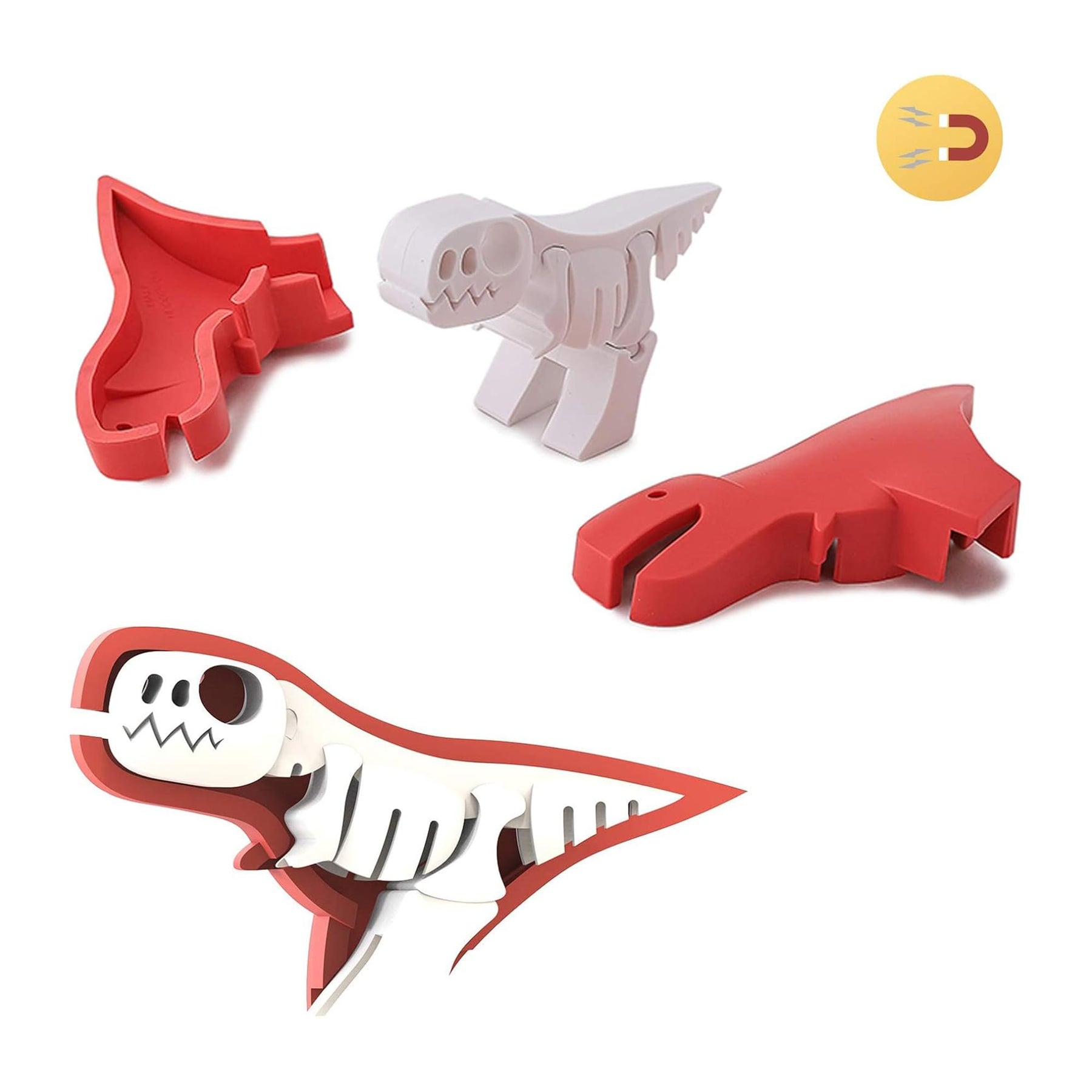 Dino T-rex Magnetic Puzzle Toy