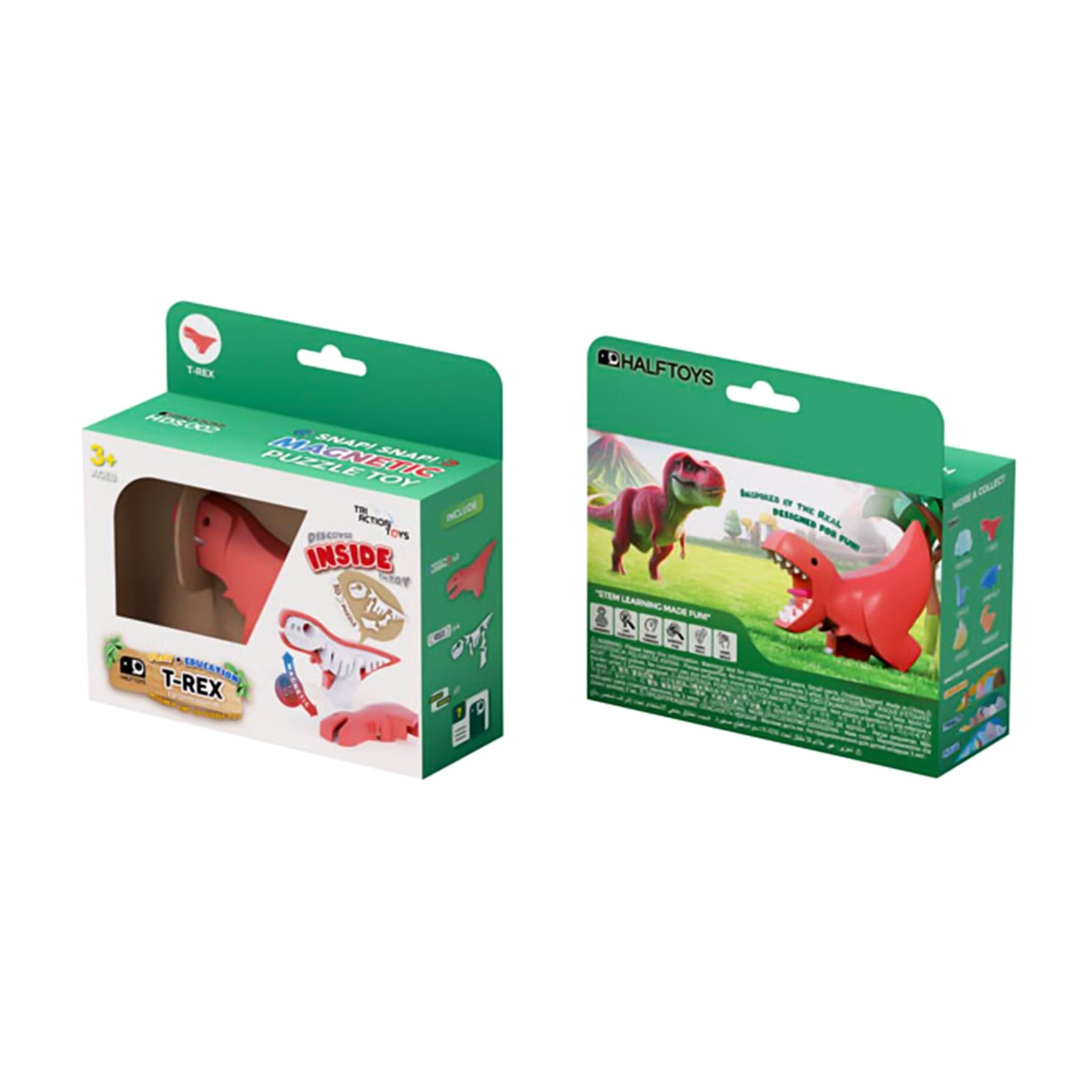 Dino T-rex Magnetic Puzzle Toy