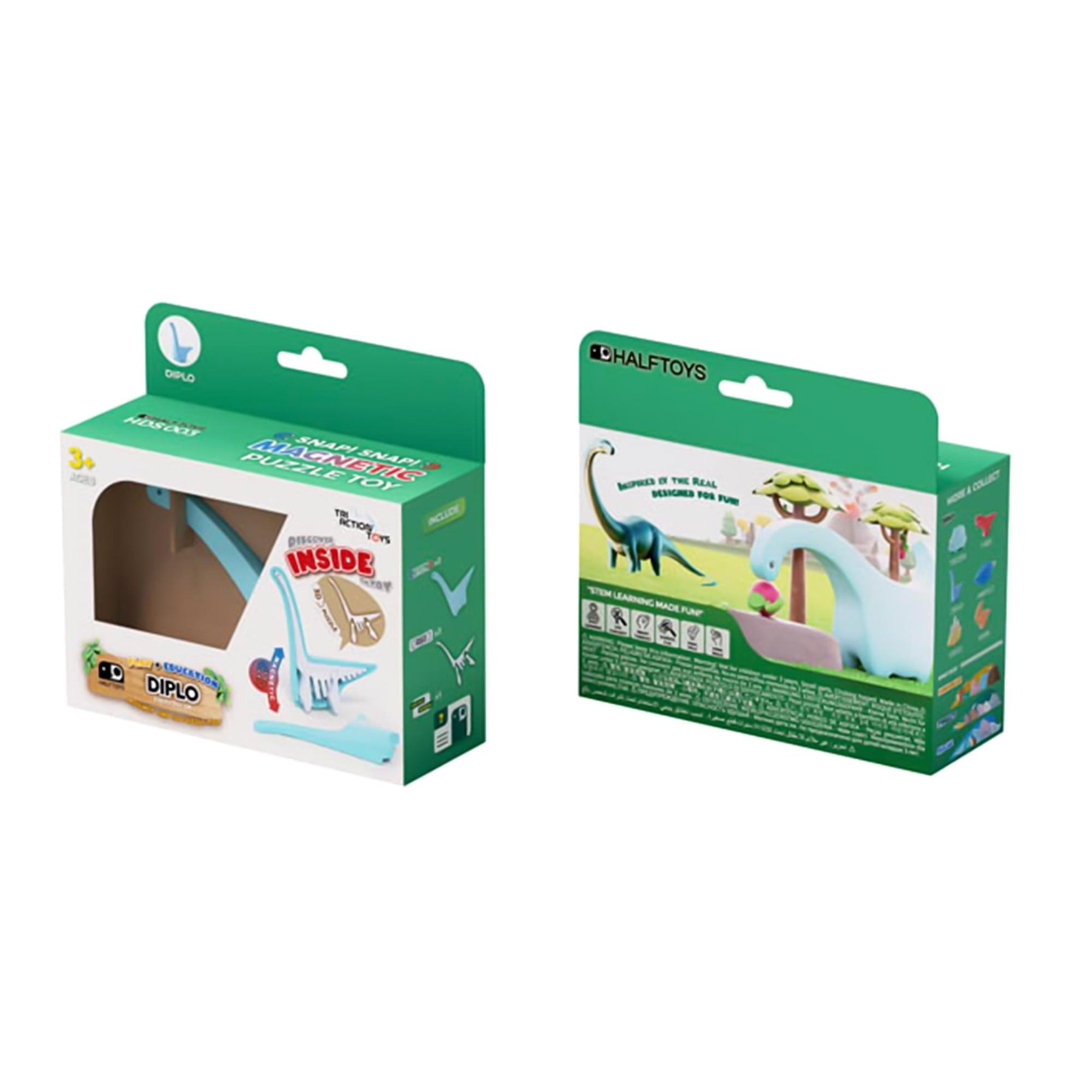Dino Diplo Magnetic Puzzle Toy