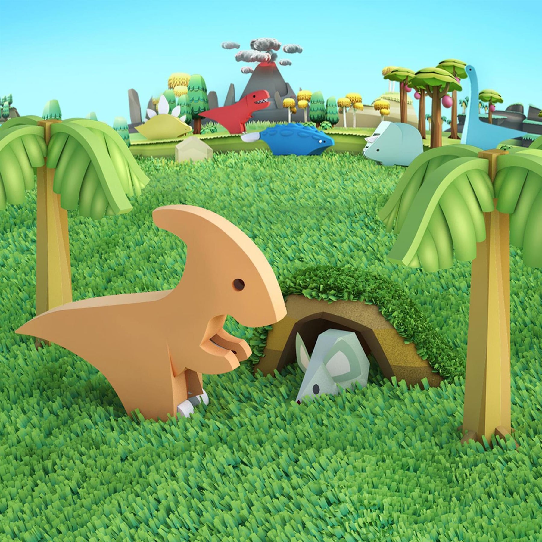 Dino Para Magnetic Puzzle Toy