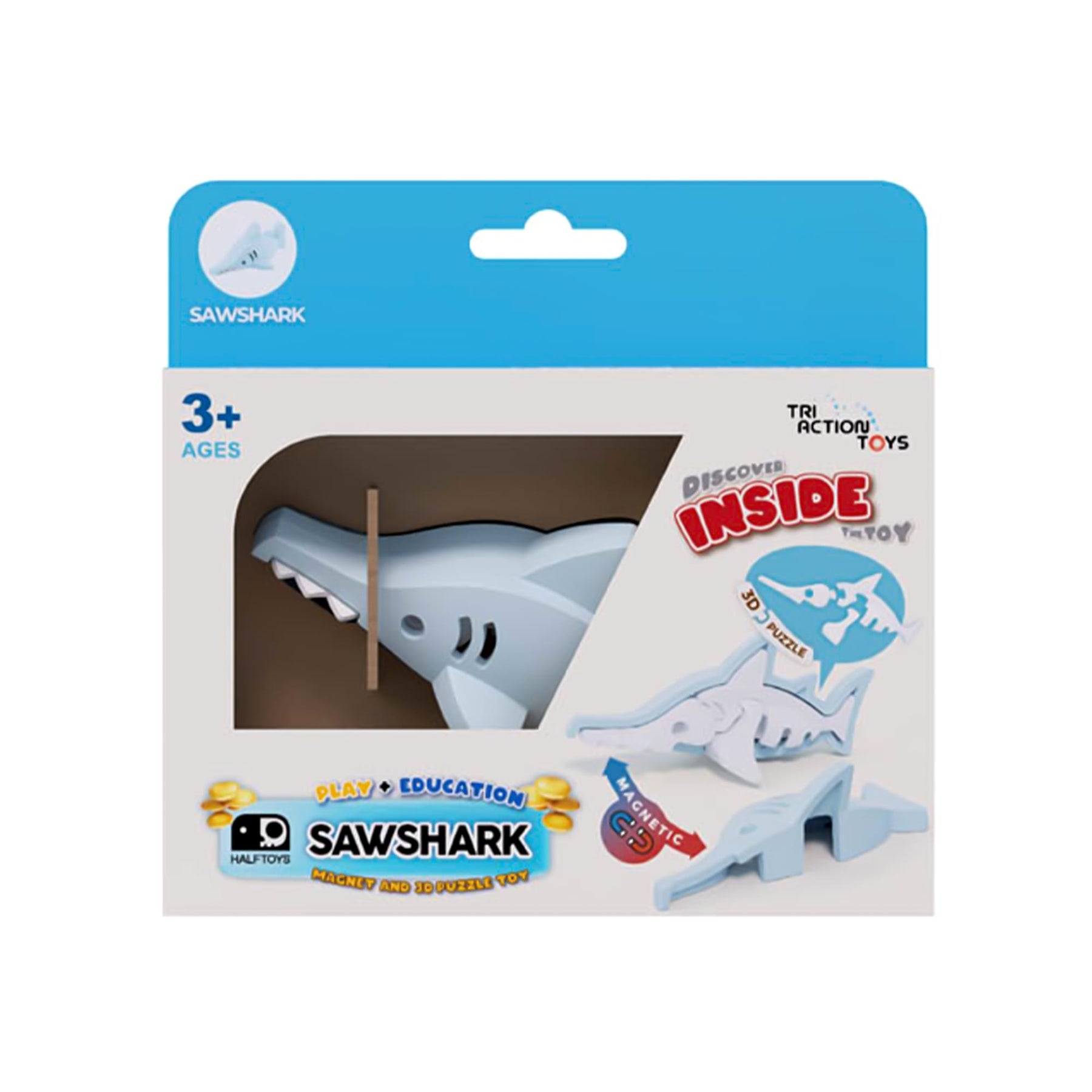 Ocean Saw Shark Magnetic Puzzle Toy