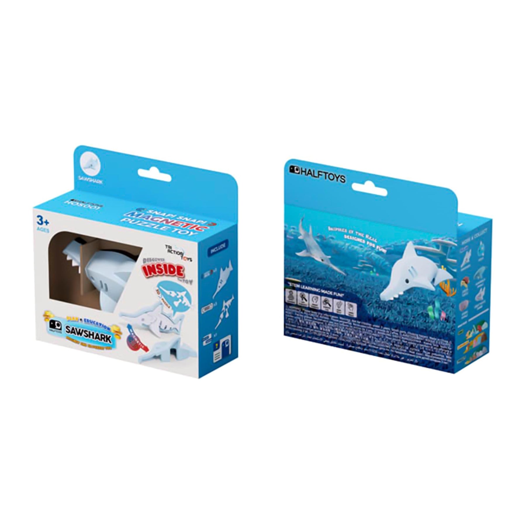 Ocean Saw Shark Magnetic Puzzle Toy