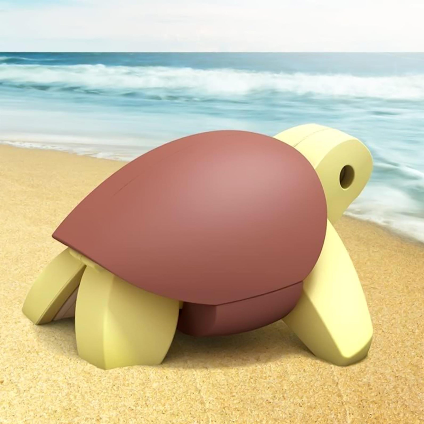 Ocean Green Turtle Magnetic Puzzle Toy