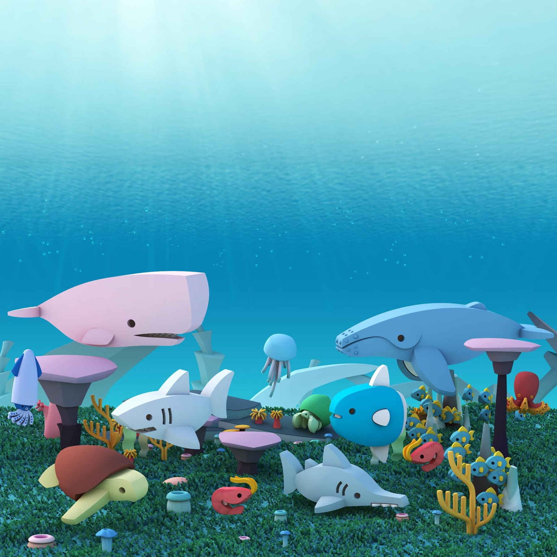 Ocean Cachalot Magnetic Puzzle Toy
