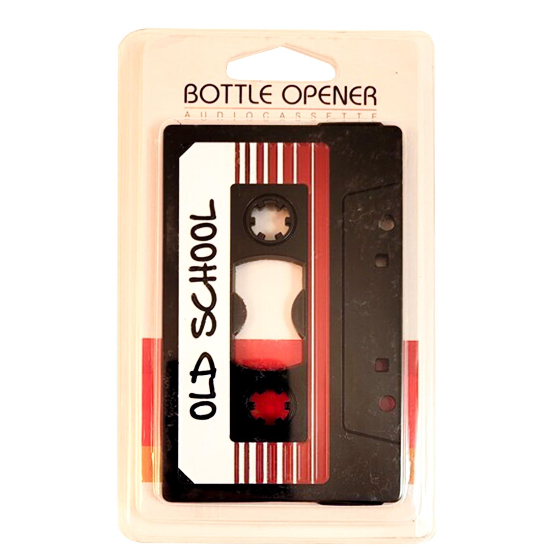 "Old School" 80's Retro Cassette Metal Magnet Bottle Opener