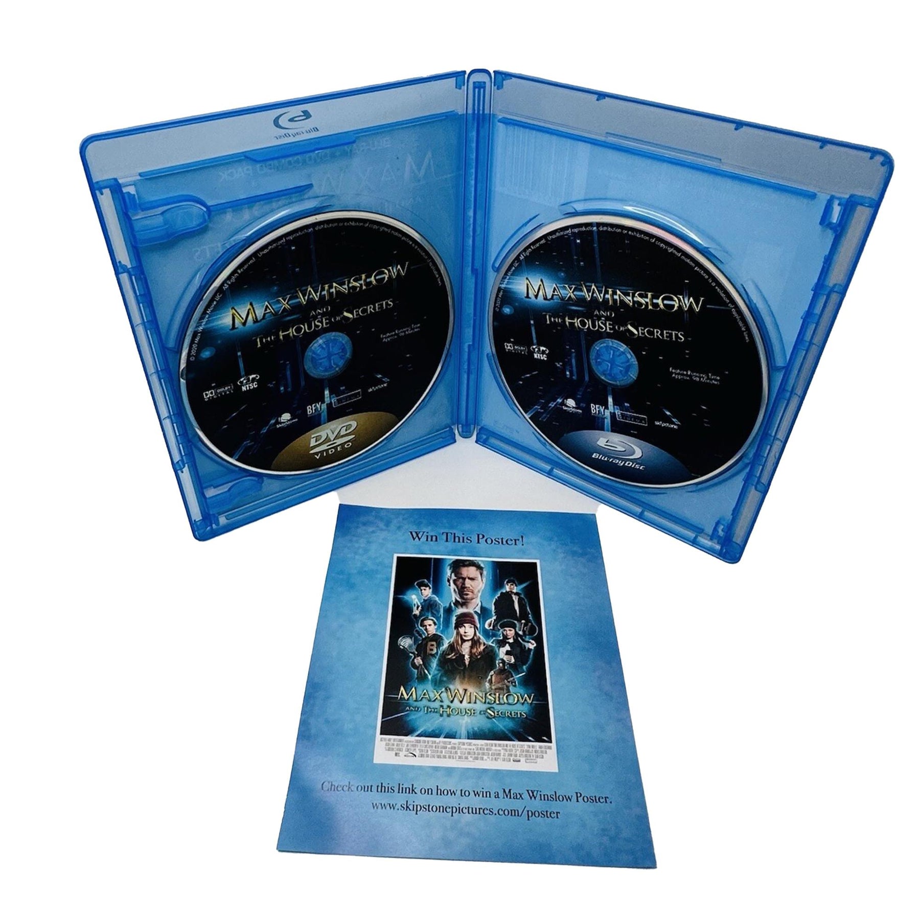 Max Winslow and the House of Secrets BluRay + DVD