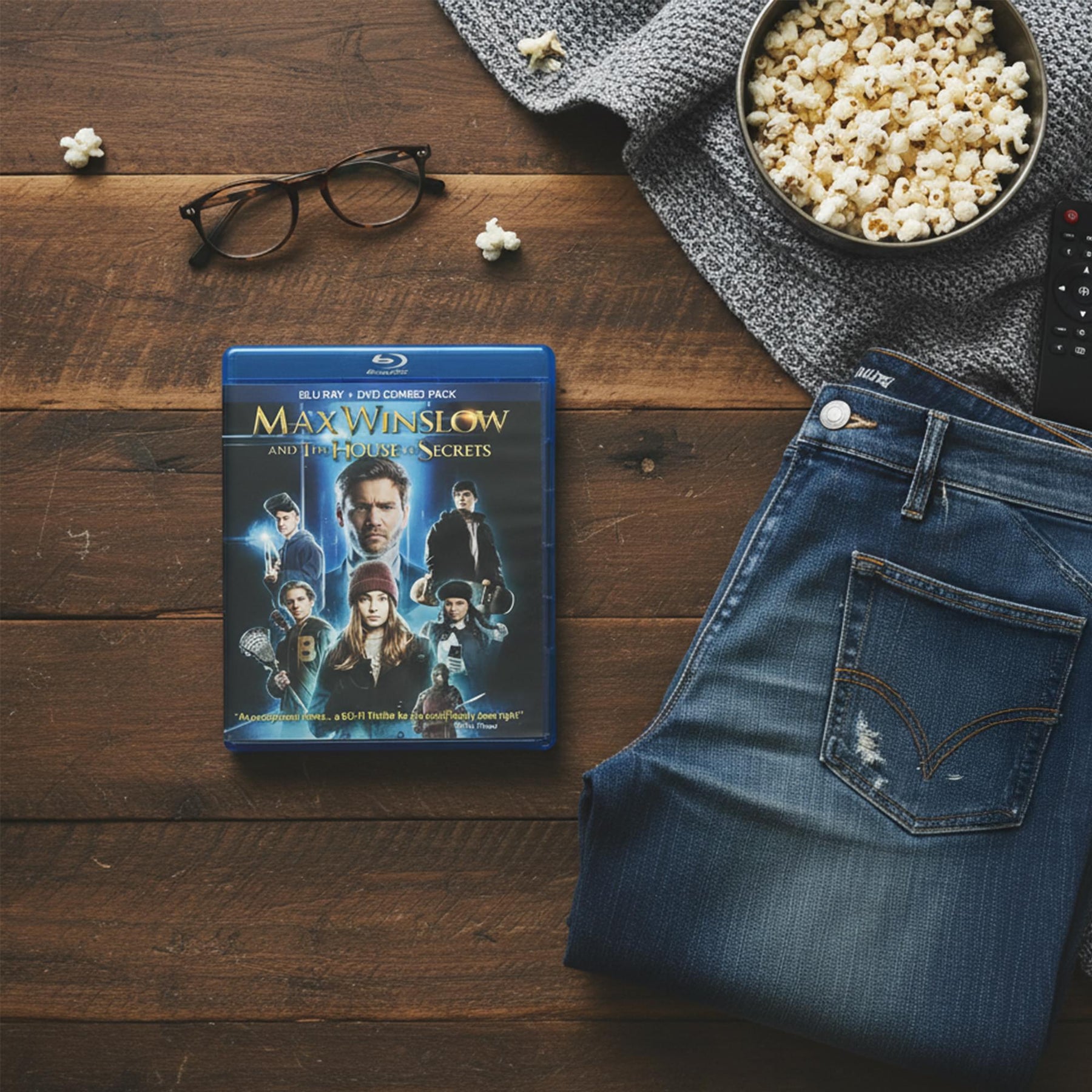 Max Winslow and the House of Secrets BluRay + DVD