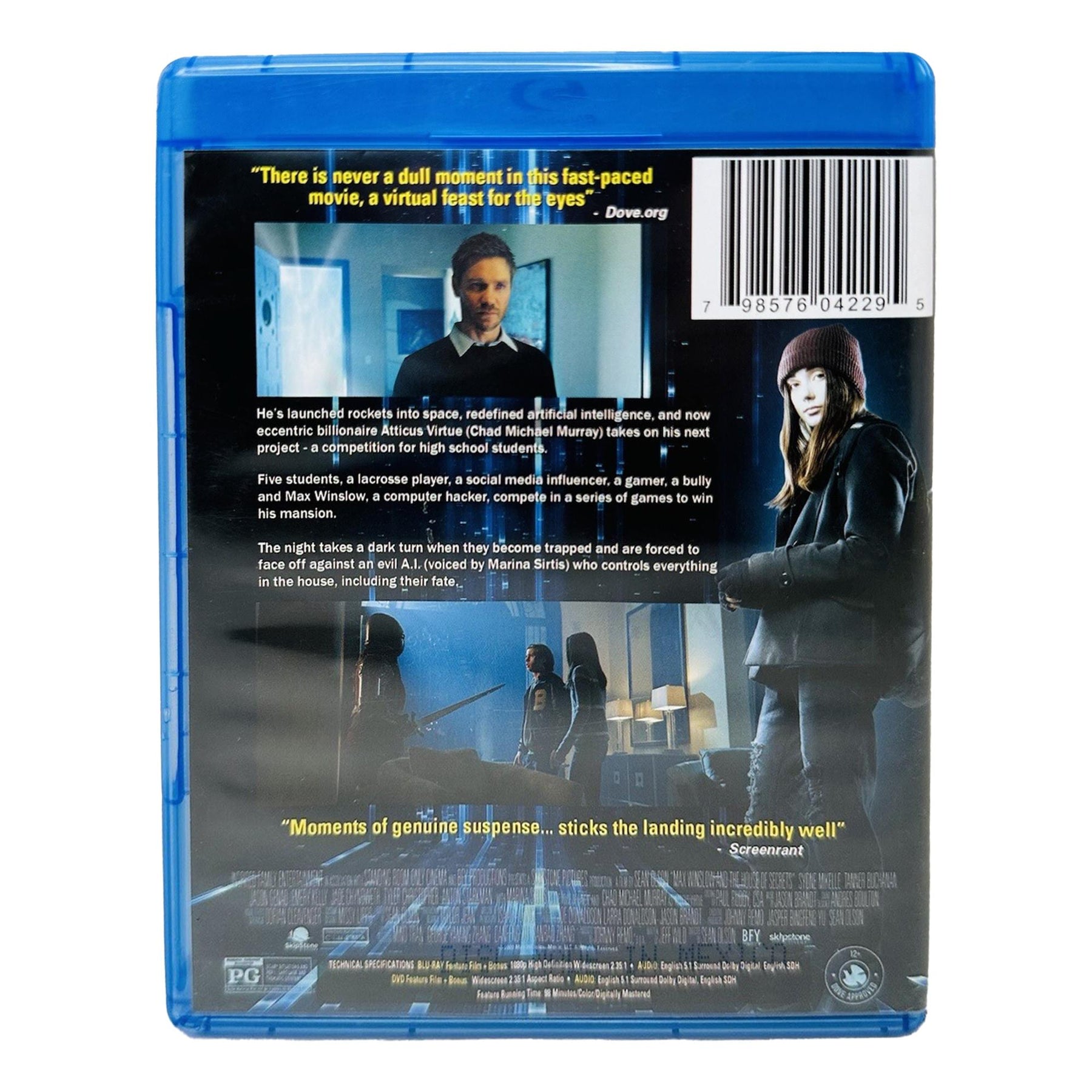 Max Winslow and the House of Secrets BluRay + DVD