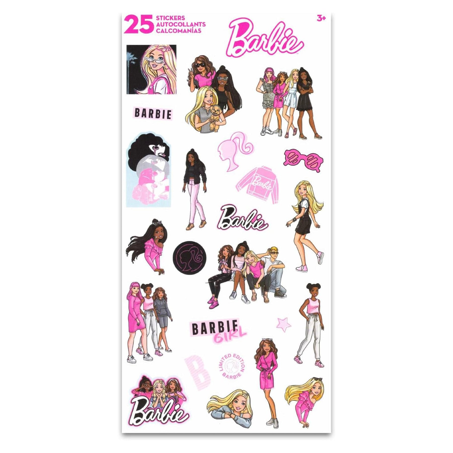 Barbie Jigsaw Puzzle 3 Pack | 24, 48, & 100 Pieces