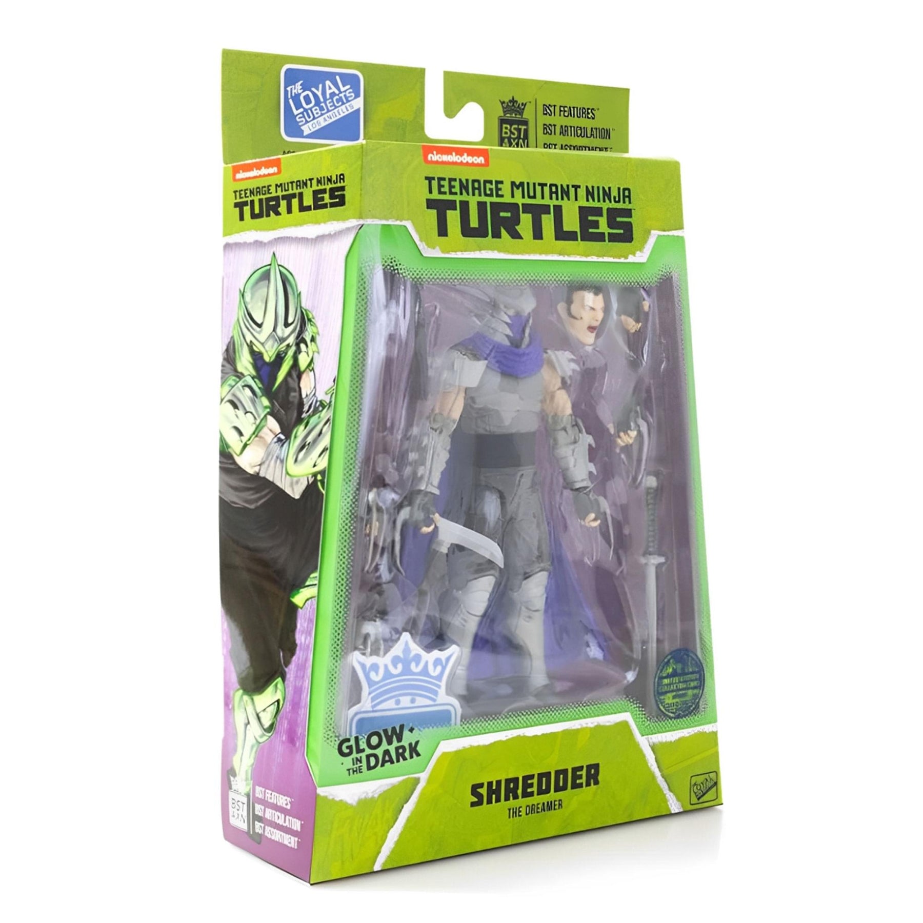 Teenage Mutant Ninja Turtles BST AXN| Exclusive GITD Shredder The Dreamer
