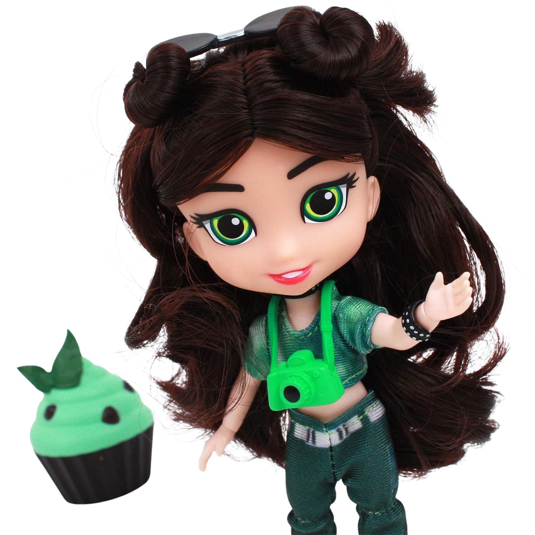 For Keeps 5 Inch Fashion Doll | Bella Girl with Cupcake Keepsake