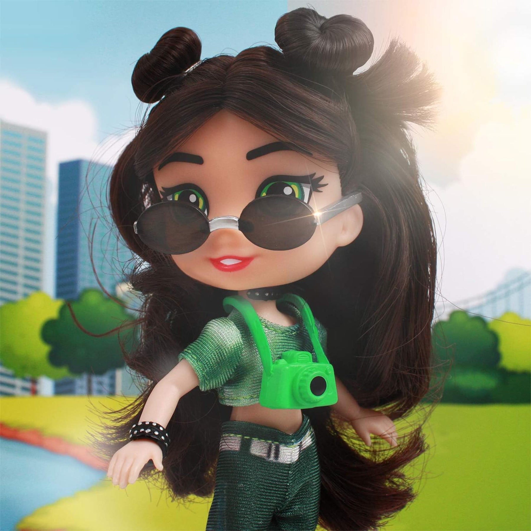 For Keeps 5 Inch Fashion Doll | Bella Girl with Cupcake Keepsake