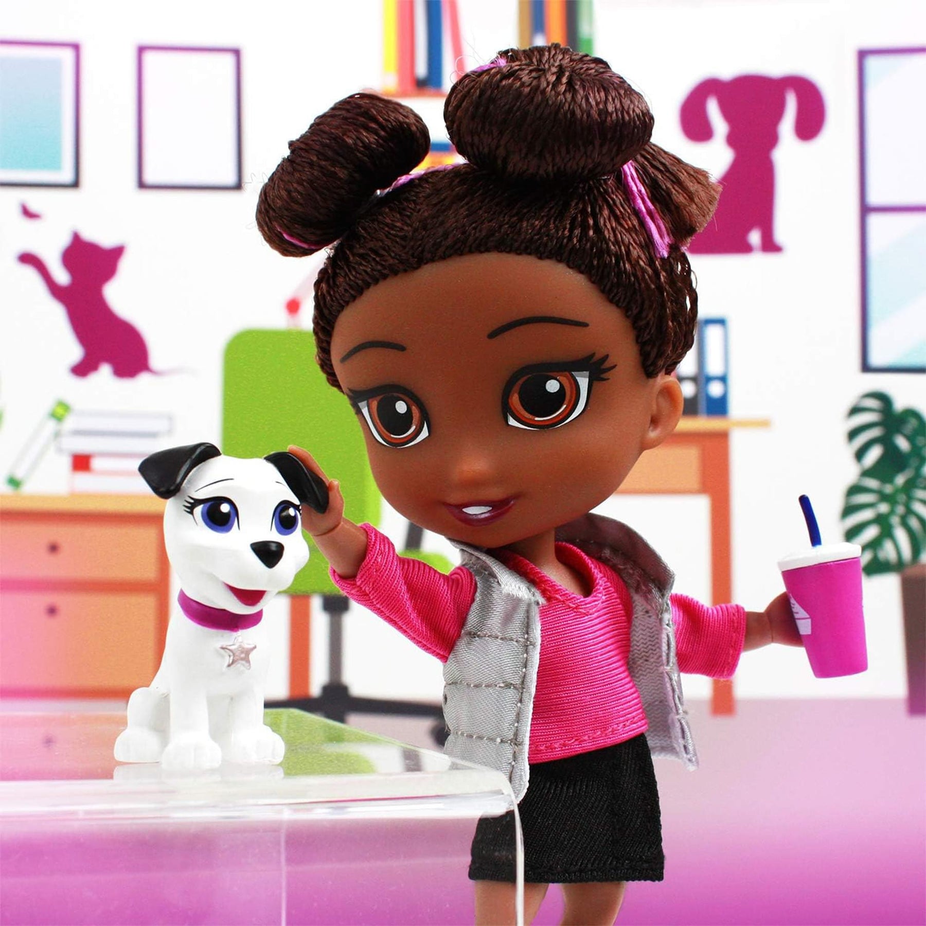 For Keeps 5 Inch Fashion Doll | Mia Girl with Cupcake Keepsake