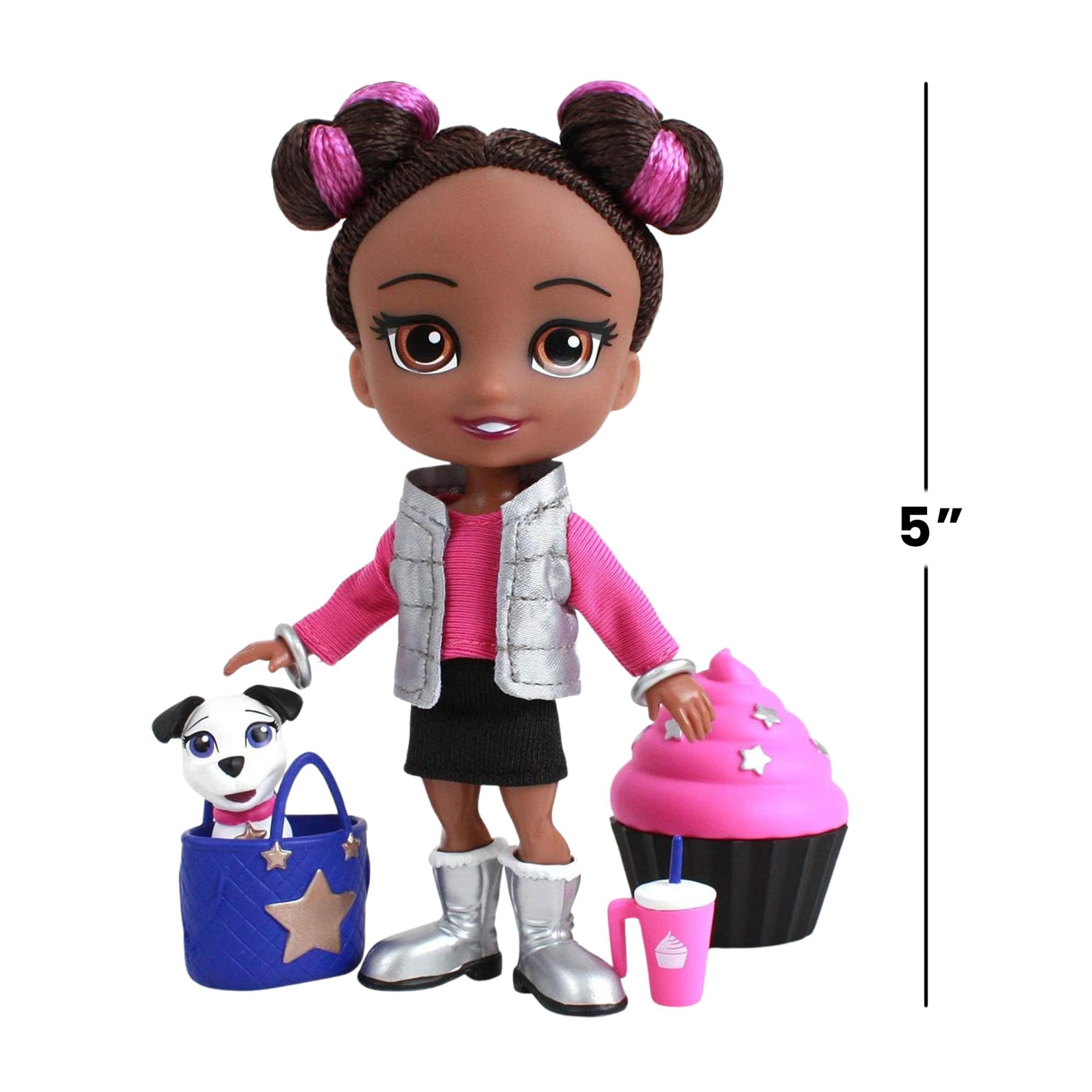 For Keeps 5 Inch Fashion Doll | Mia Girl with Cupcake Keepsake