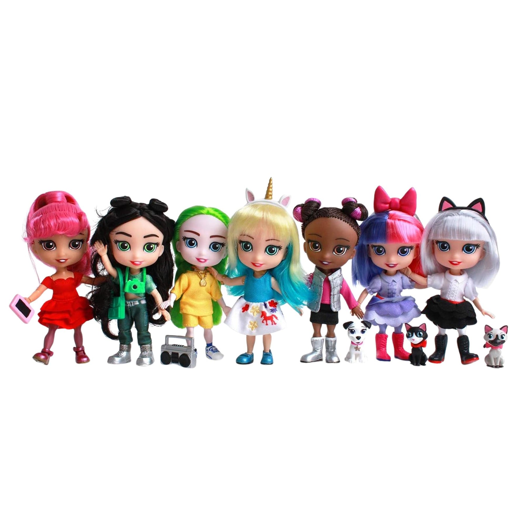 For Keeps 5 Inch Fashion Doll | Mia Girl with Cupcake Keepsake