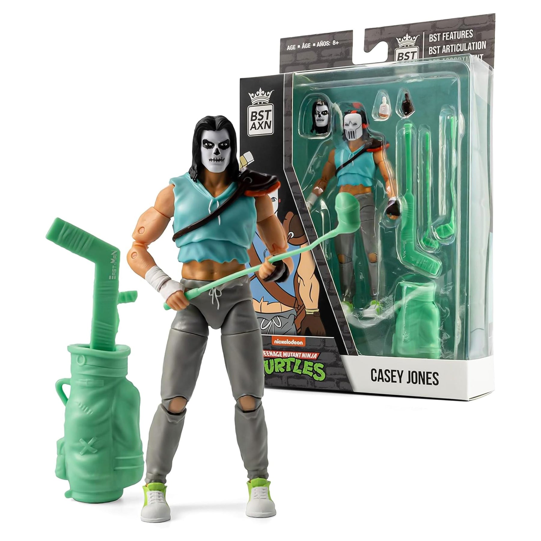 Teenage Mutant Ninja Turtles 5 Inch Action Figure | Casey Jones Skull Face