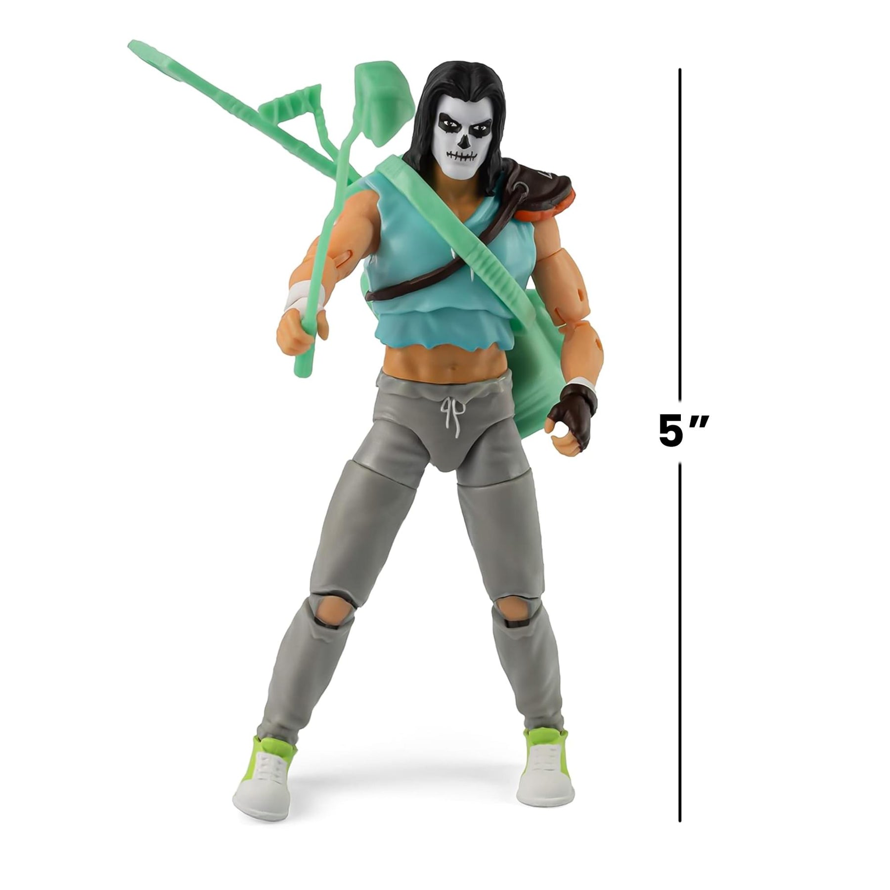 Teenage Mutant Ninja Turtles 5 Inch Action Figure | Casey Jones Skull Face