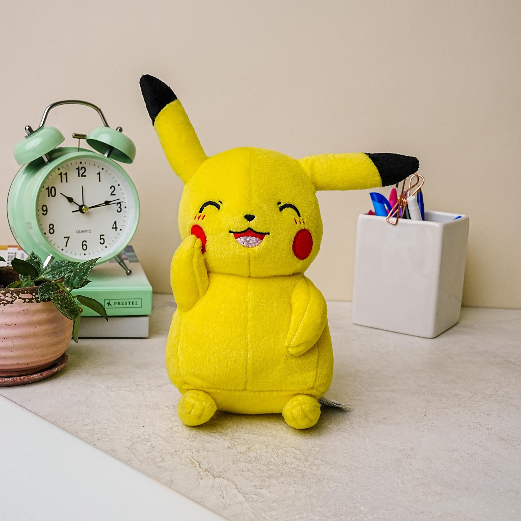 Pokemon Basic 8-Inch Plush - Bashfull Pikachu