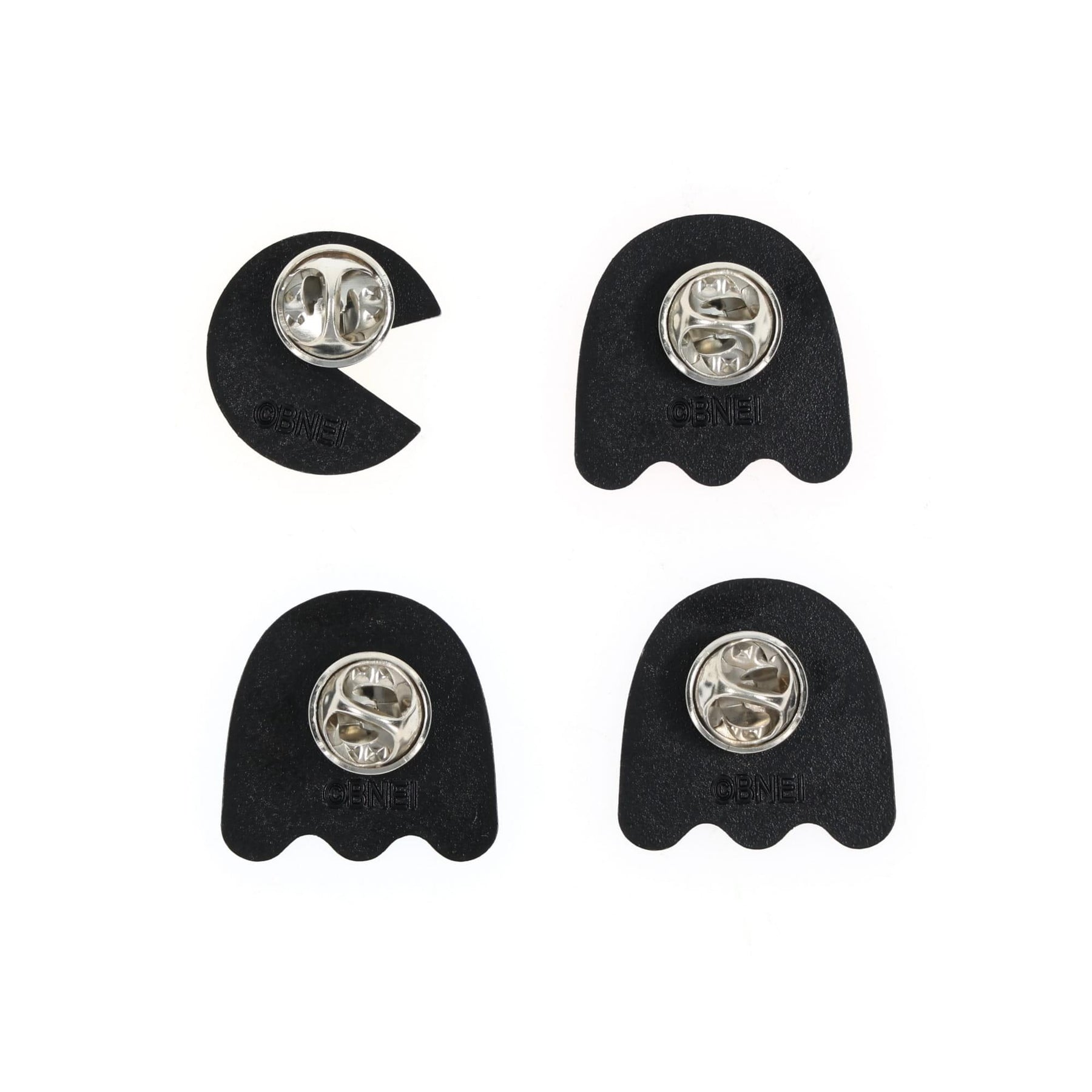 PAC-MAN Classic Characters 4-Piece Enamel Pin Set | Toynk Exclusive