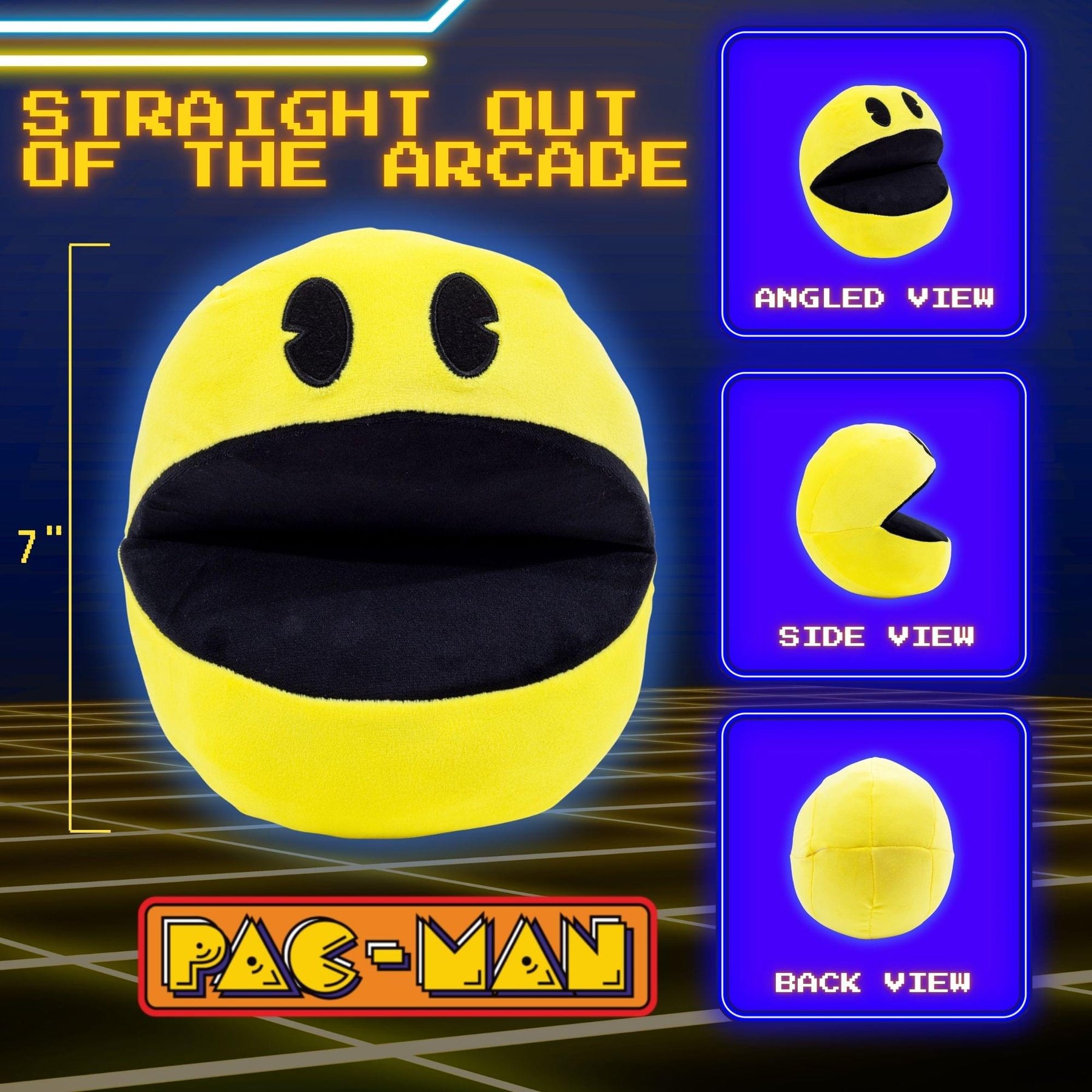 Pac-Man 7-Inch Plush