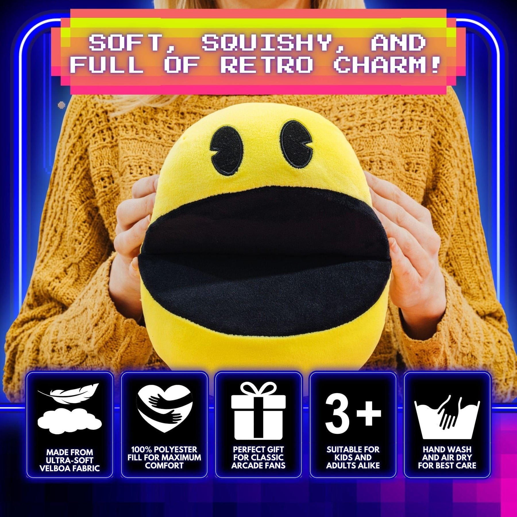 Pac-Man 7-Inch Plush