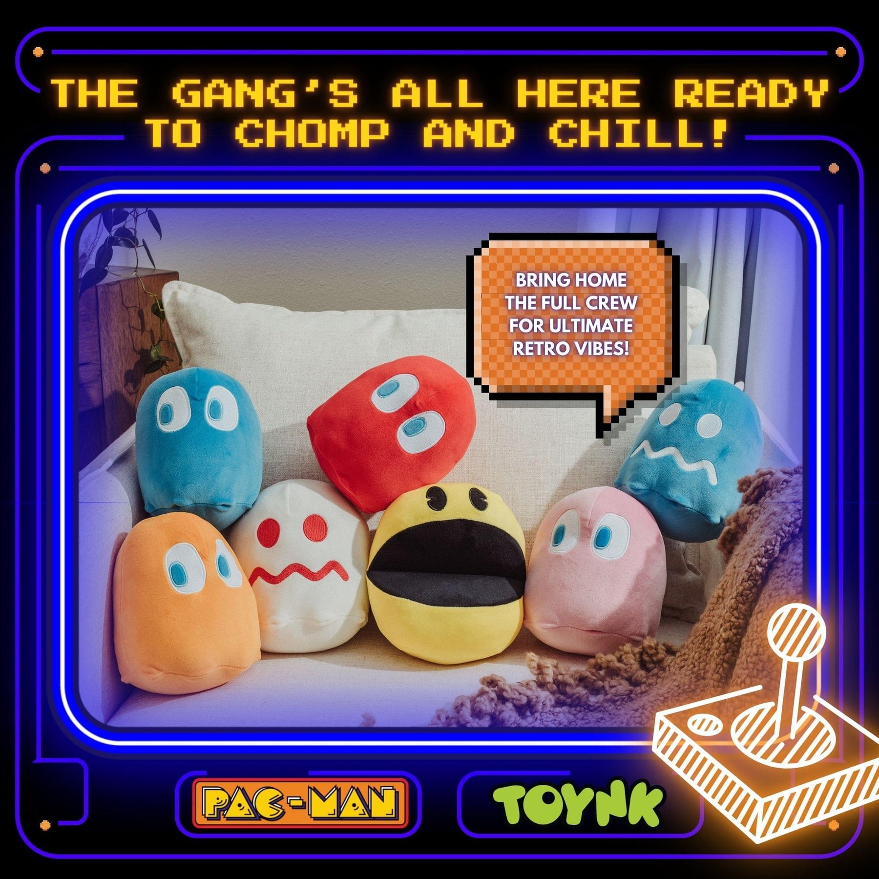 Pac-Man 7-Inch Plush