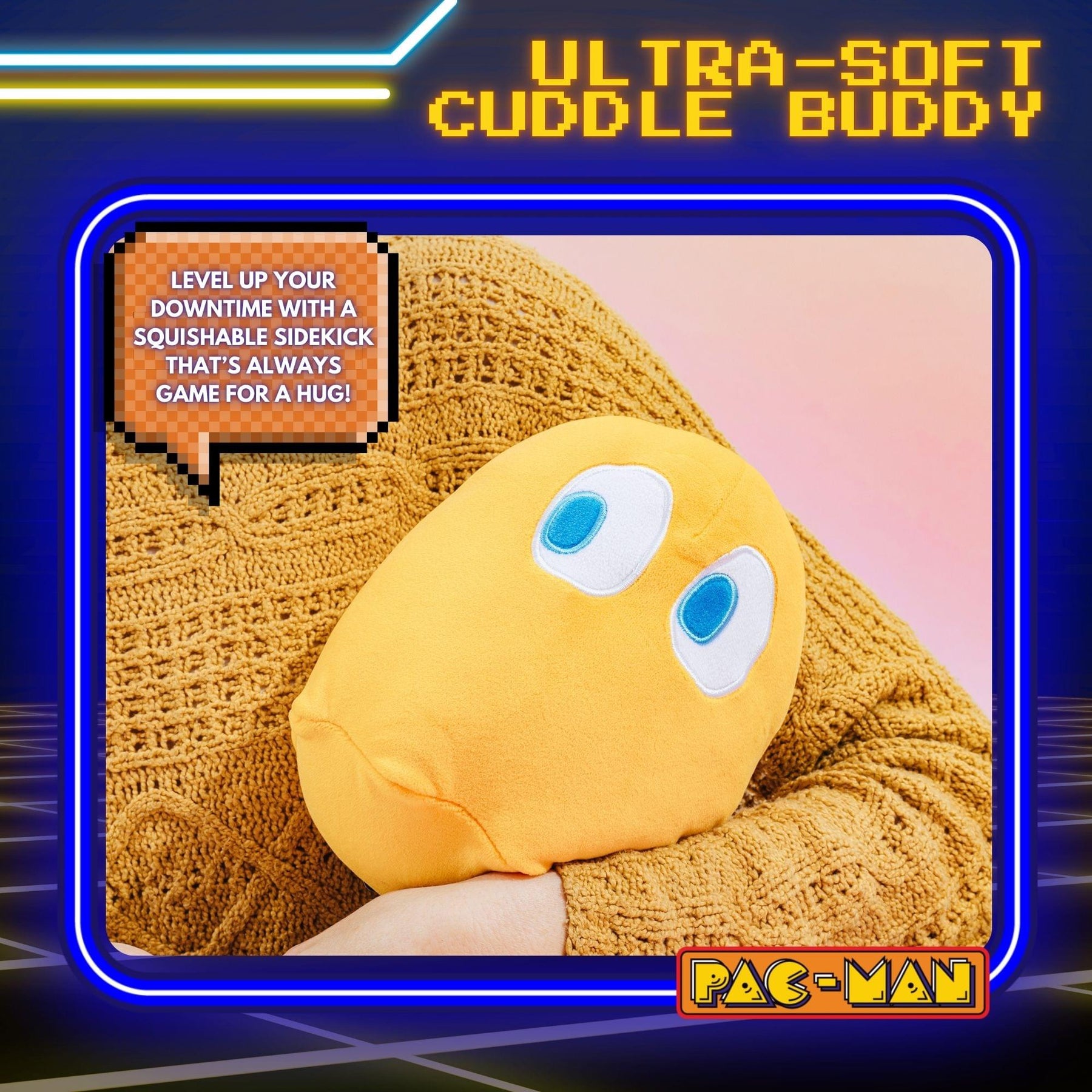 Pac-Man Clyde 7-Inch Plush