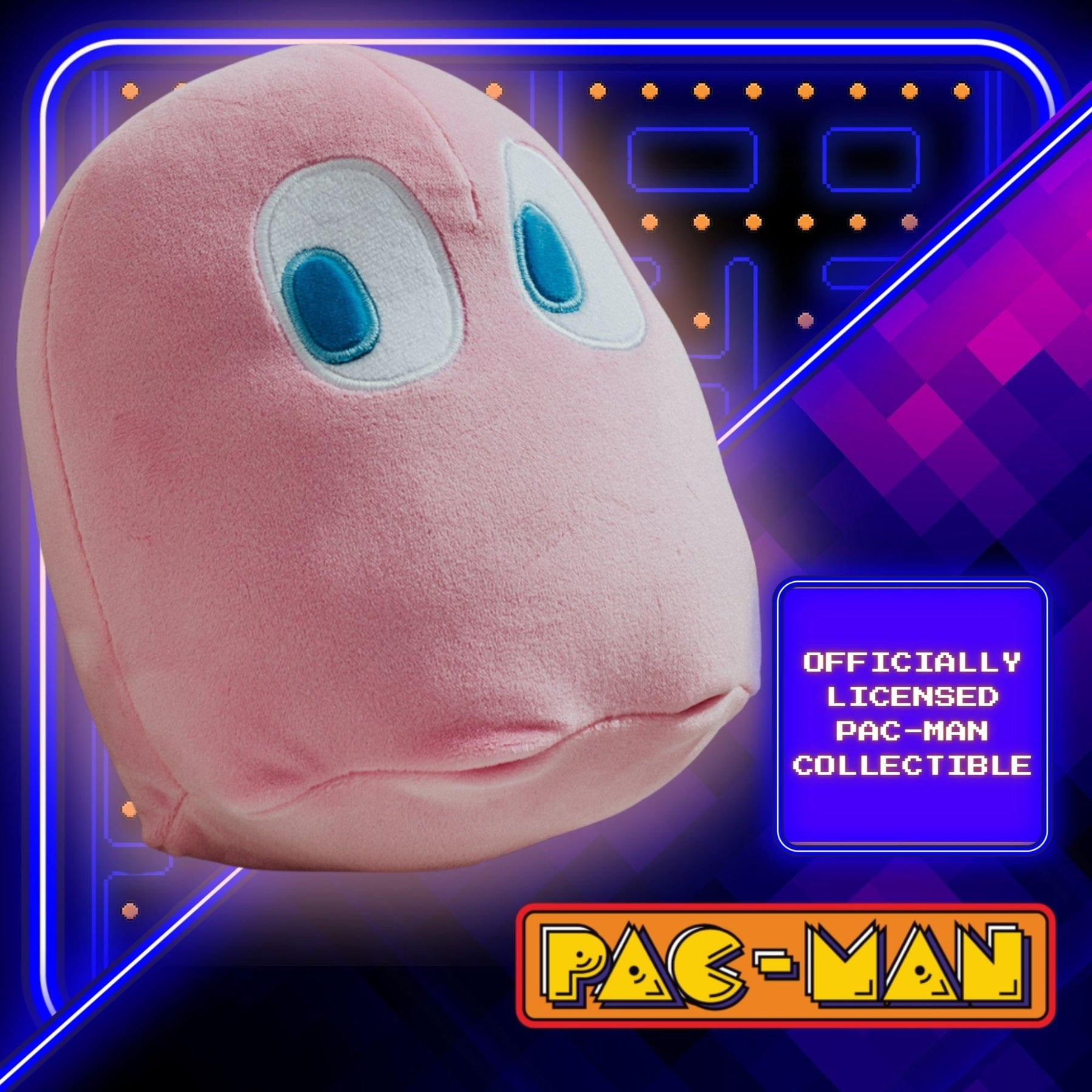 Pac-Man Pinky 7-Inch Plush