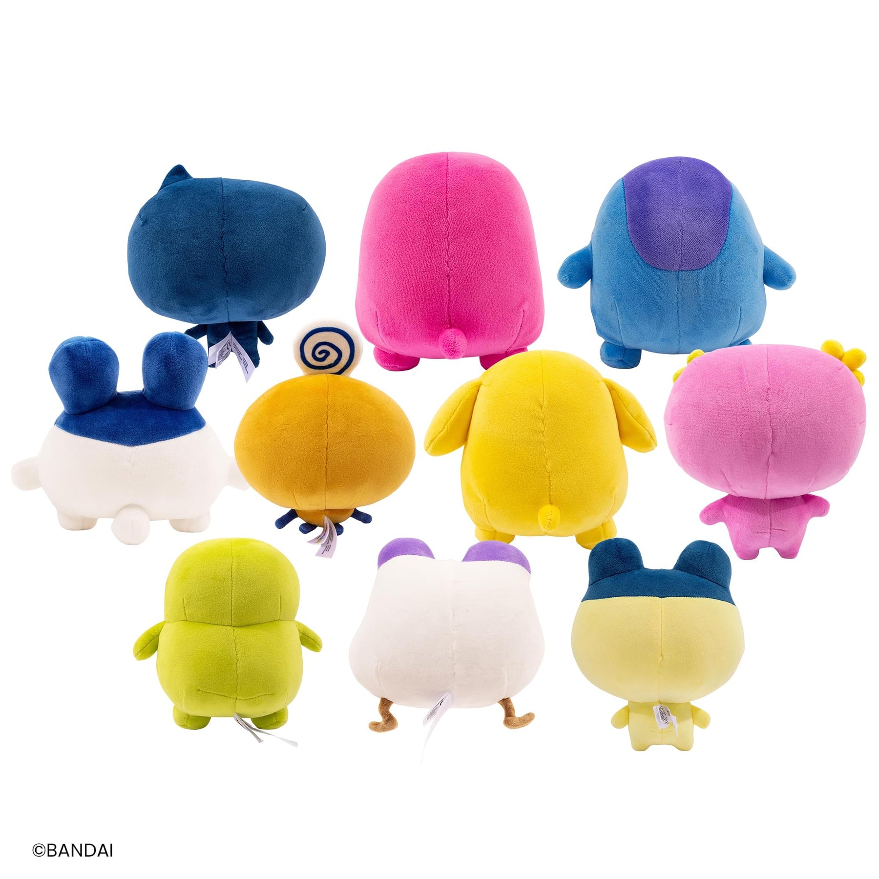 Tamagotchi 6-Inch Collector Plush Set Of 10
