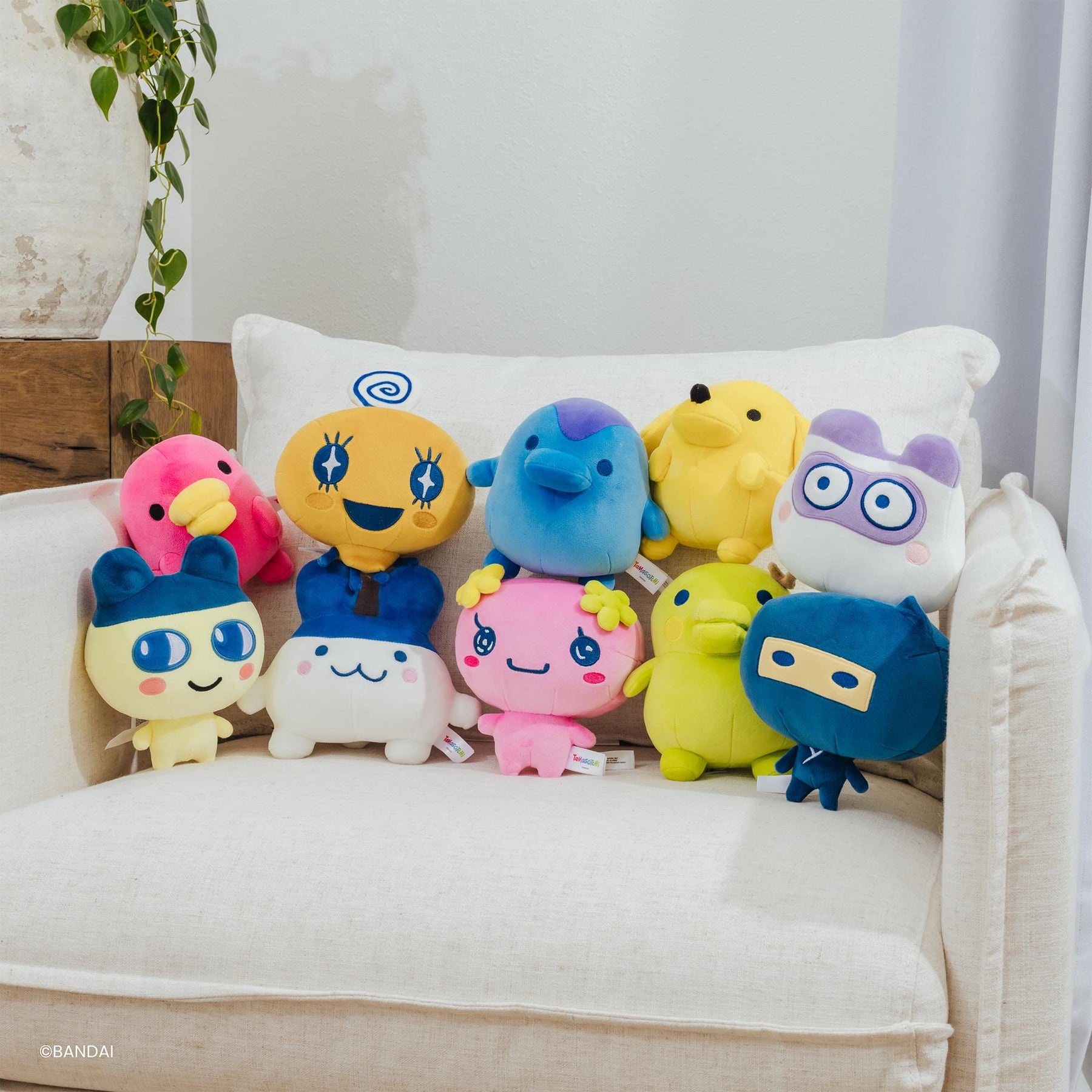 Tamagotchi 6-Inch Collector Plush Set Of 10