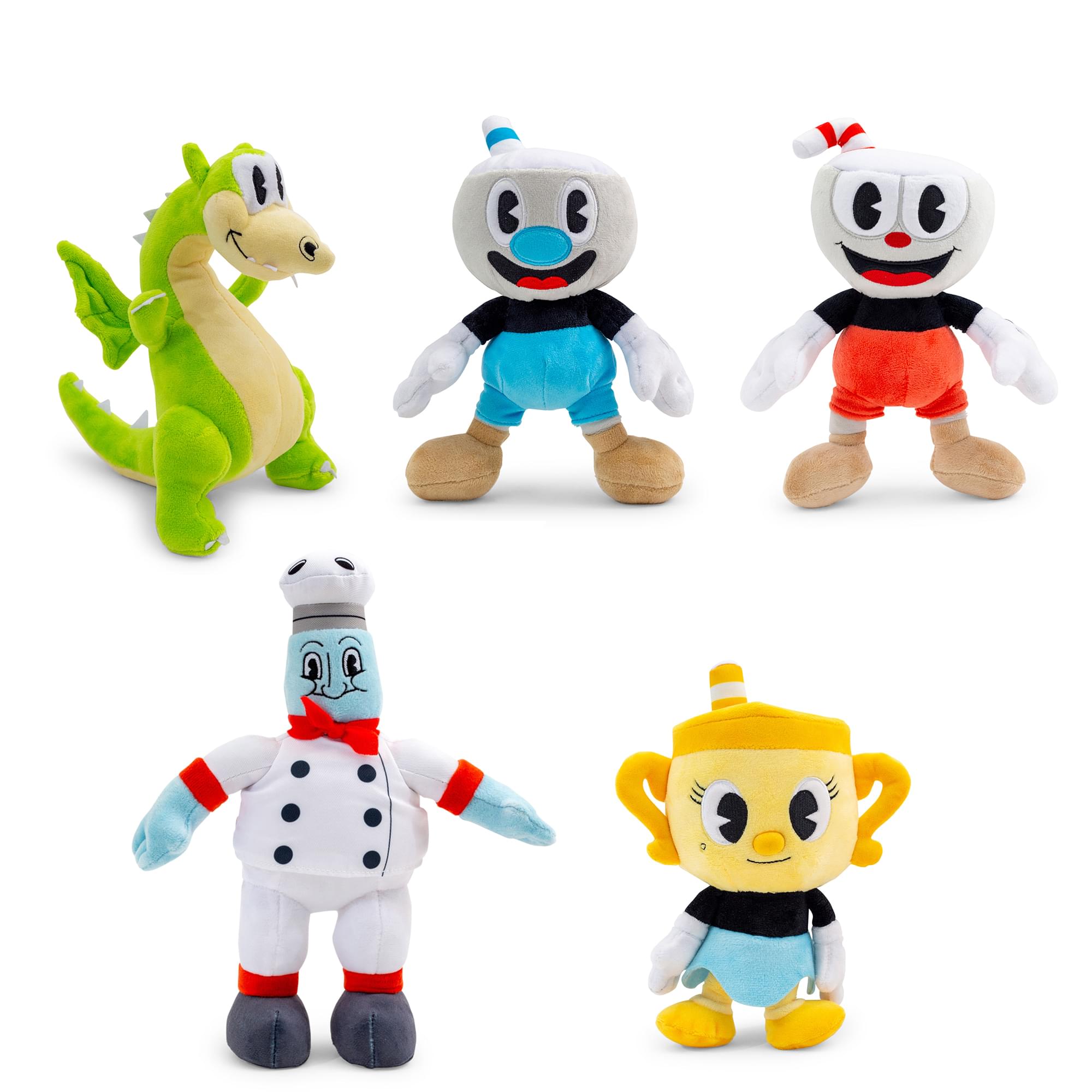 Cuphead 8-Inch Plush Set of Free Shipping