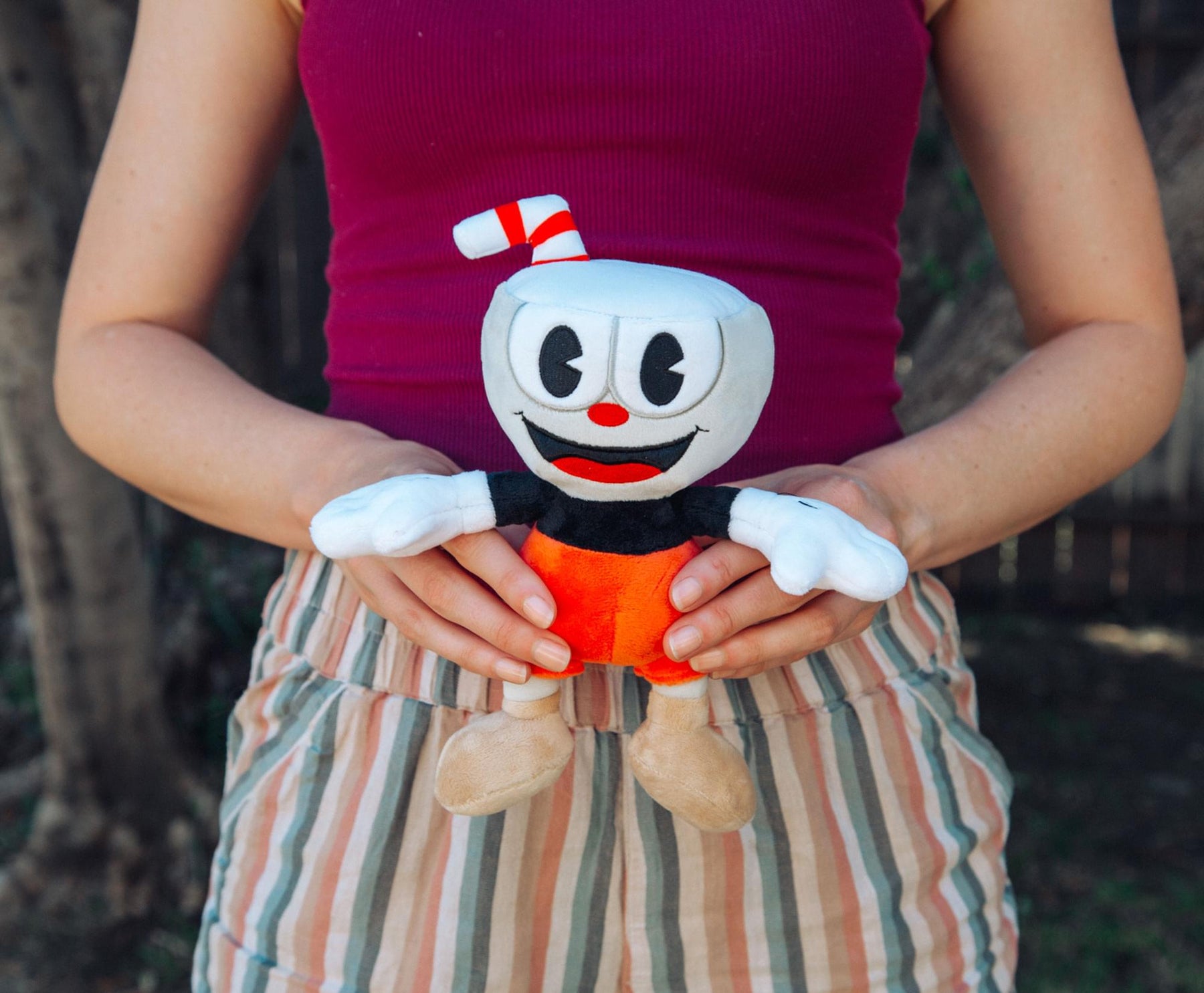 Cuphead 8-Inch Plush Set of 2 | Cuphead and Mugman