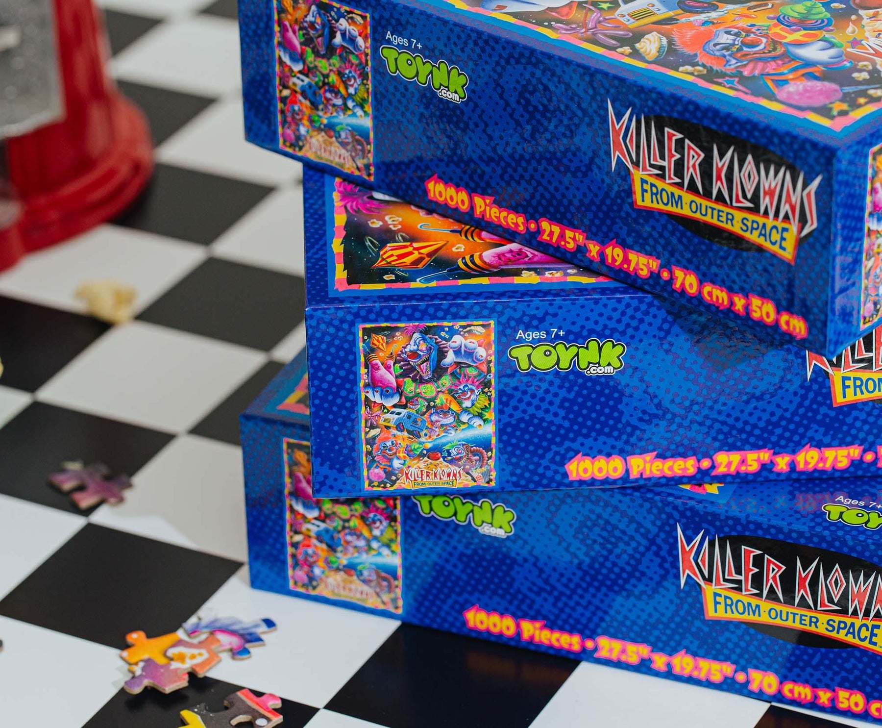 Killer Klowns From Outer Space 1000-Piece Jigsaw Puzzle | Toynk Exclusive