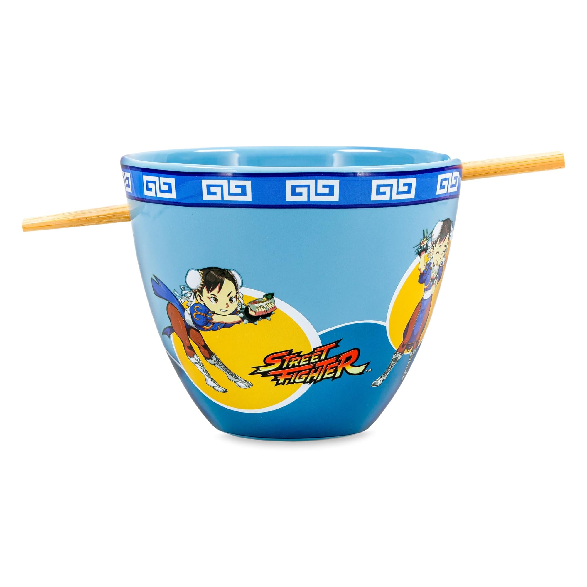 Street Fighter Chun-Li 16-Ounce Ramen Bowl and Chopstick Set | Free Sh