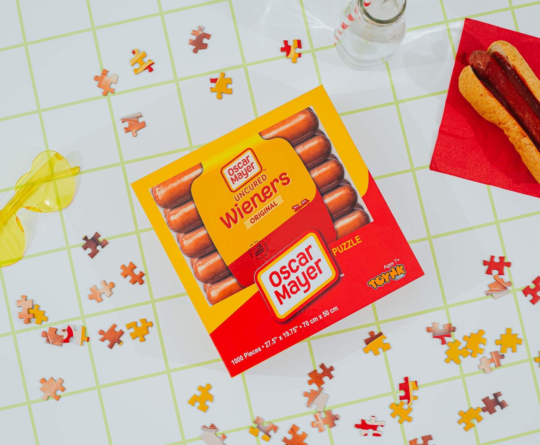 Oscar Mayer Hot Dogs 1000-Piece Jigsaw Puzzle | Toynk Exclusive