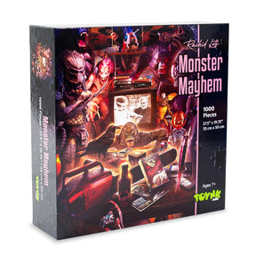 Monster Mayhem 1000-Piece Jigsaw Puzzle By Rachid Lotf | Toynk Exclusive