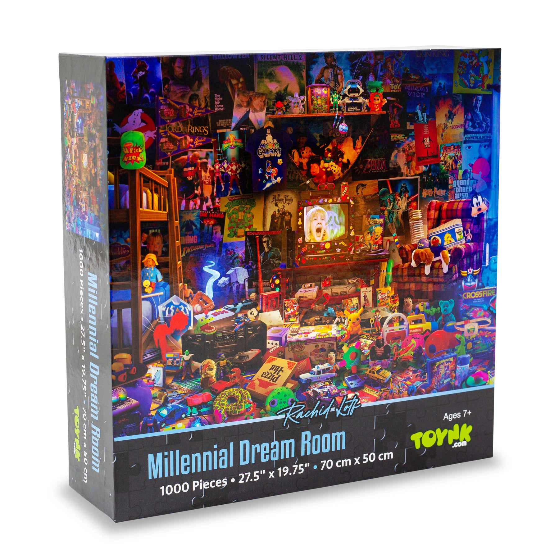 Millennial Dream Room 1000-Piece Jigsaw Puzzle By Rachid Lotf | Toynk Exclusive